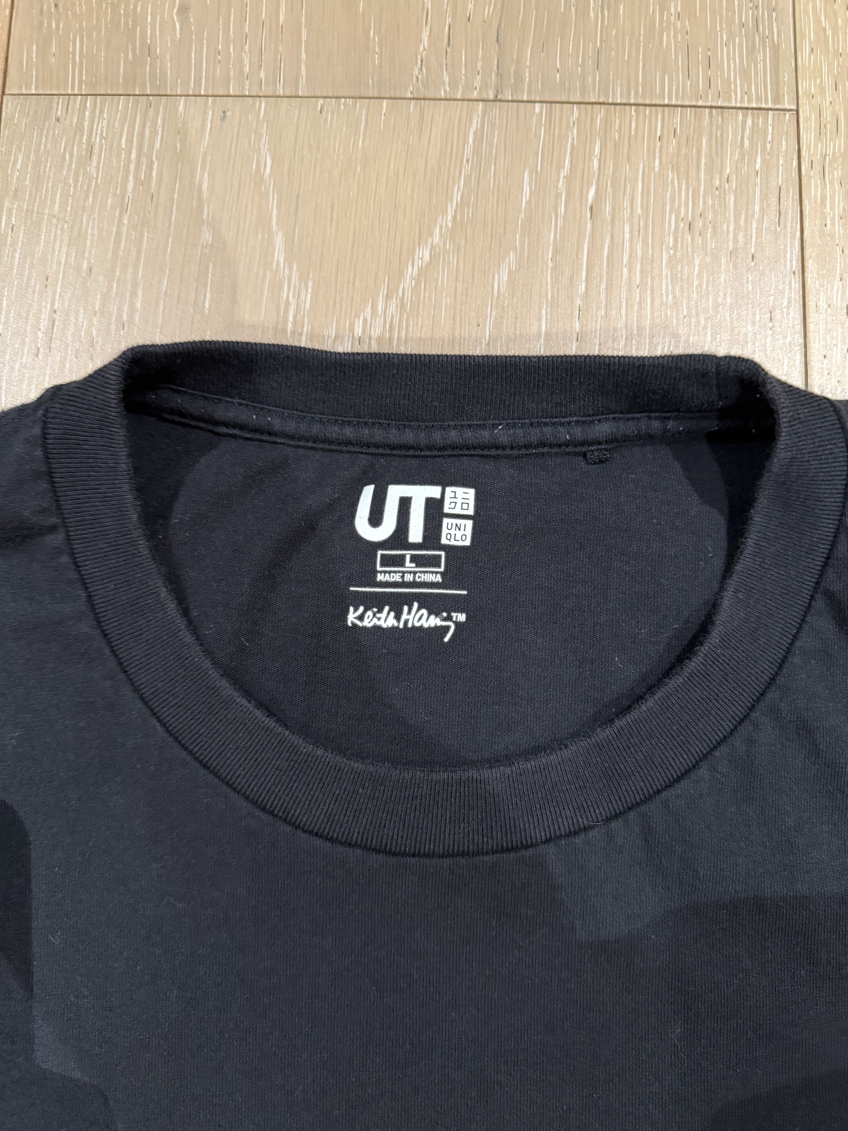 Uniqlo 💚 Uniqlo x Keith Haring Tokyo Short Sleeve Tee Black Size US L / EU 52-54 / 3 - 12 Thumbnail
