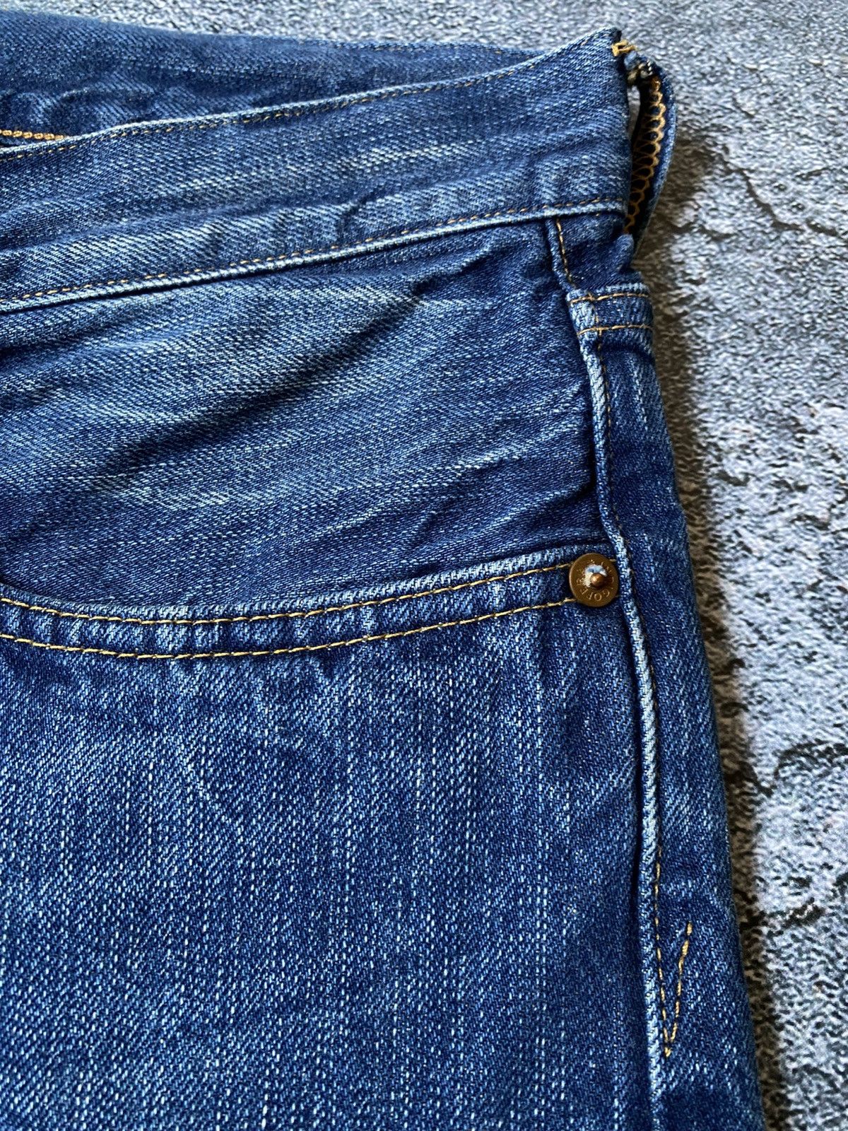 Indigofera Indgofera Denim Cotton Style Ray Jeans Pants 31/34 Size US 31 - 4 Thumbnail