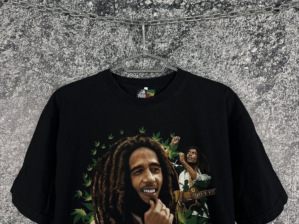 Bob Marley Bob Marley Vintage T-Shirt Band Reggae Music Rasta Size L Size US L / EU 52-54 / 3 - 3 Thumbnail
