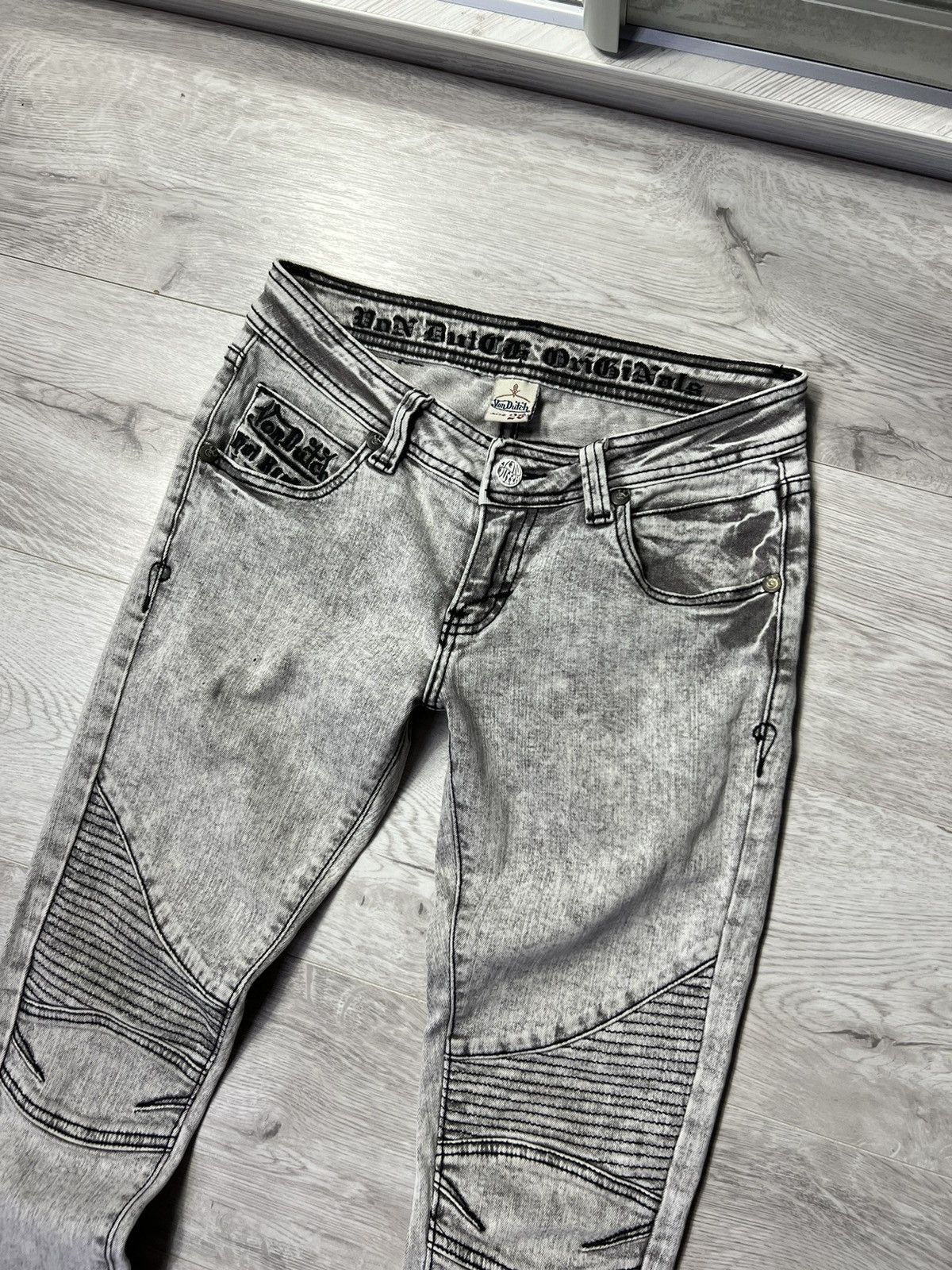 Japanese Brand × Vintage × Von Dutch Vintage Von Dutch Slim Fit Jeans Women’s Denim Pants Size 28" / US 6 / IT 42 - 2 Thumbnail