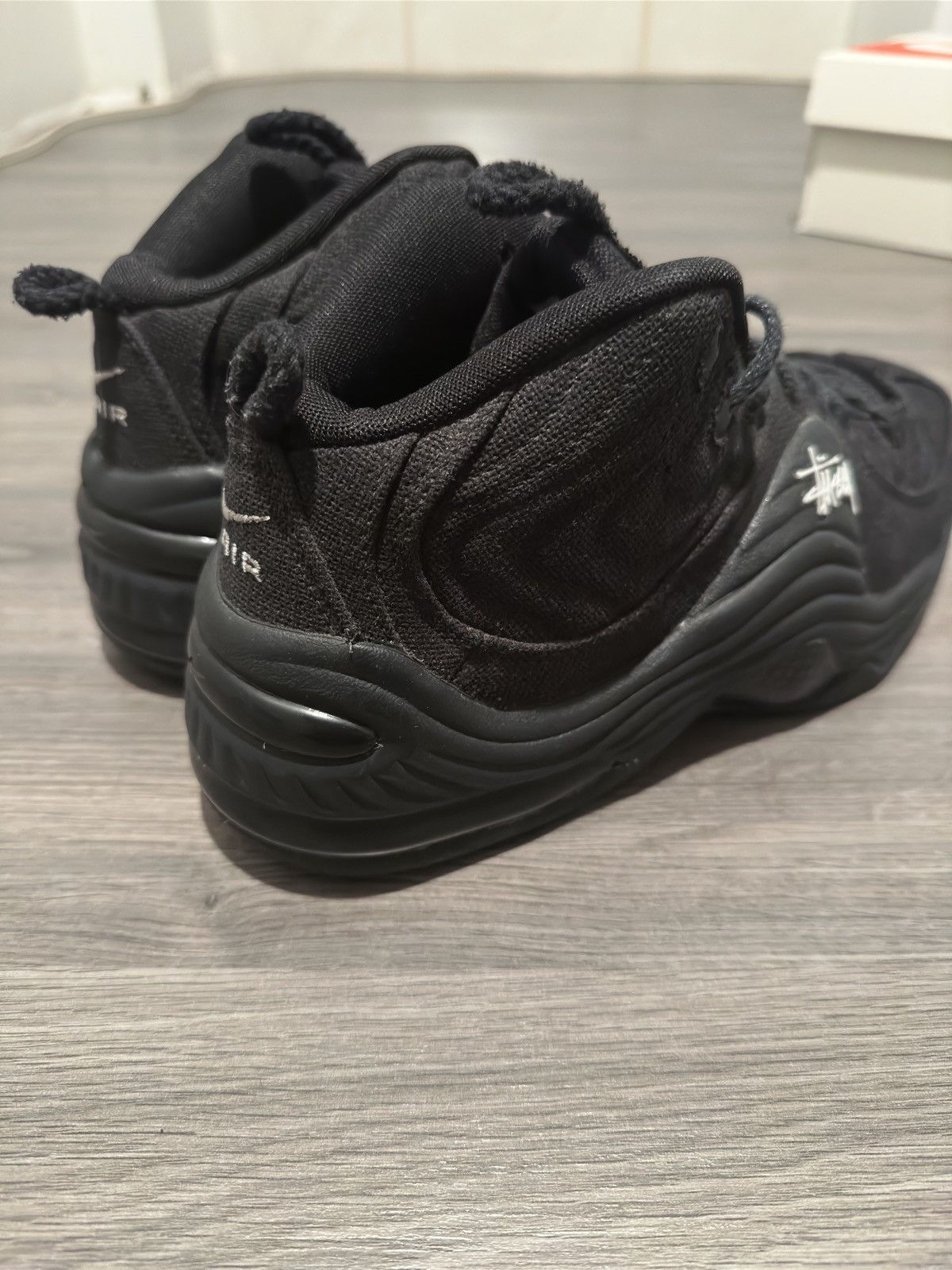 Nike × Stussy Nike x Stüssy Air Penny 2 Black Size US 9 / EU 42 - 4 Thumbnail
