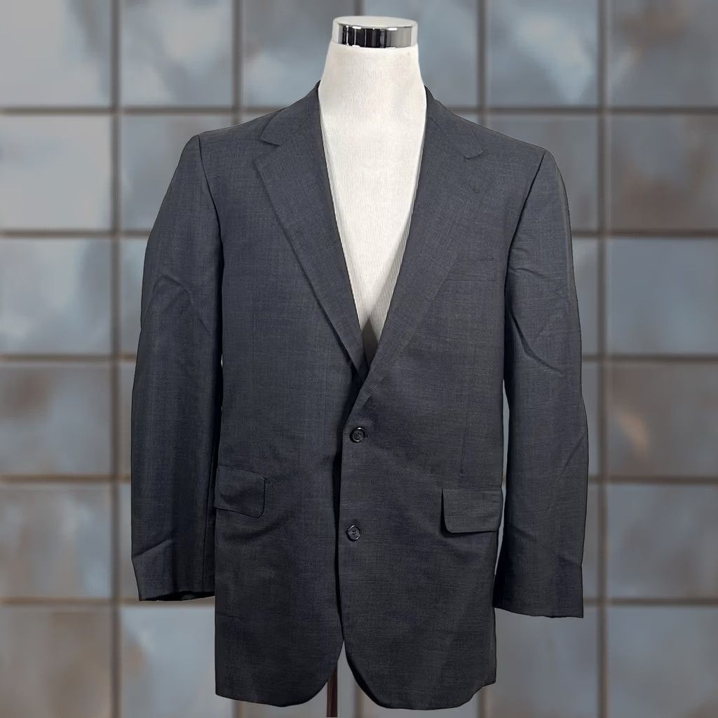 Brooks Brothers Brooks Brothers Sport Coat Wool Glen Plaid Gray Two-Button Vented 42L Men Apparel Regular Jacket Coat Shirt? Size US XS / EU 42 / 0 - 1 Thumbnail