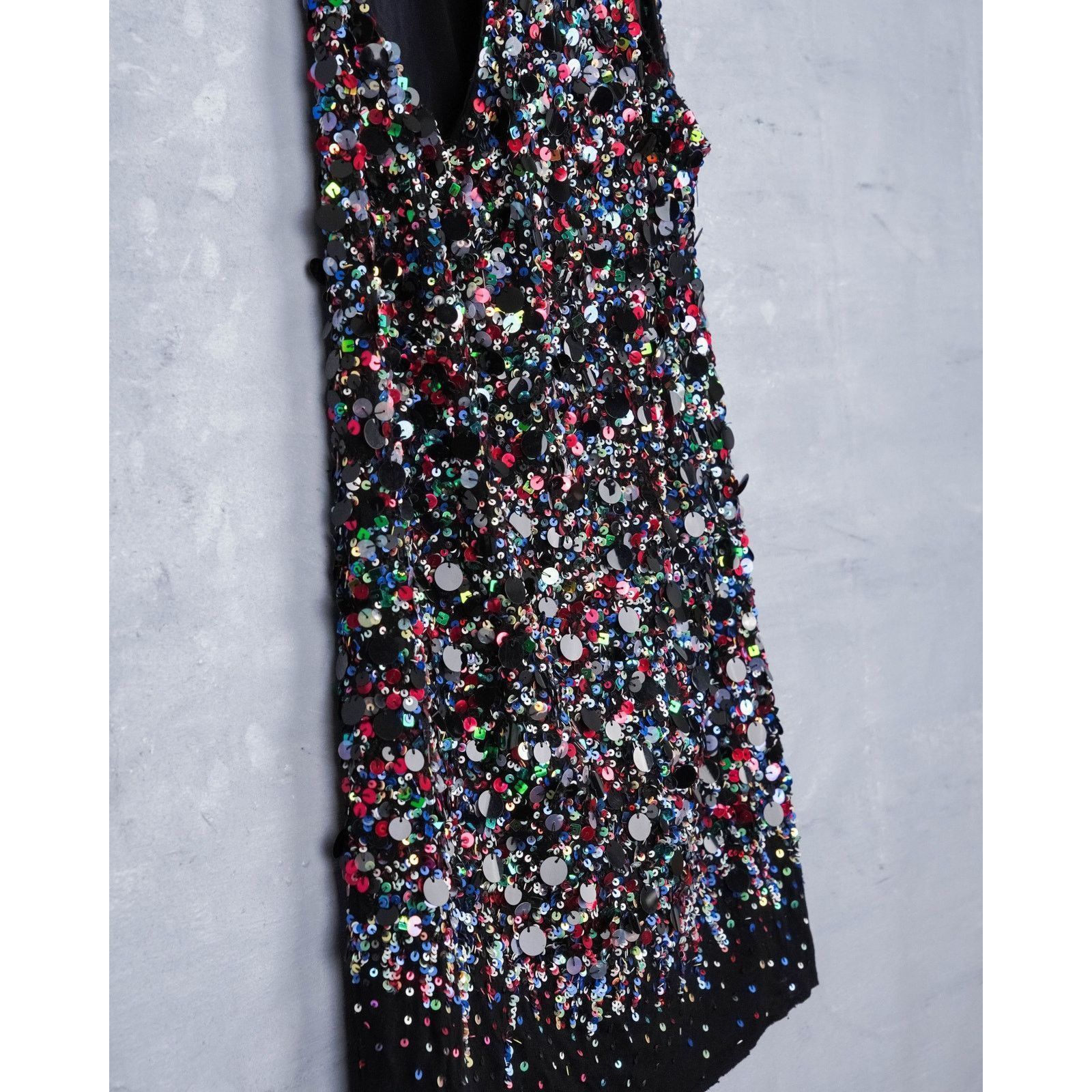 Haider Ackermann Haider ackermann multicolor sequin party tank top blouse Size XL / US 12-14 / IT 48-50 - 7 Thumbnail