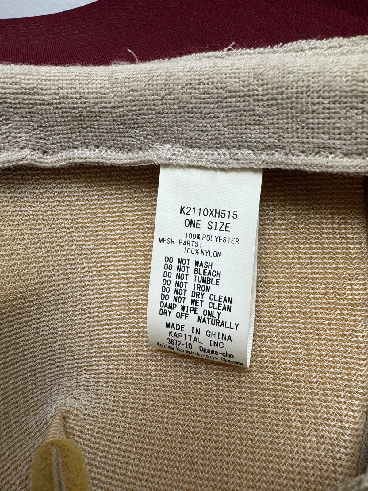 Kapital Kapital Trucker Hat Size ONE SIZE - 4 Thumbnail