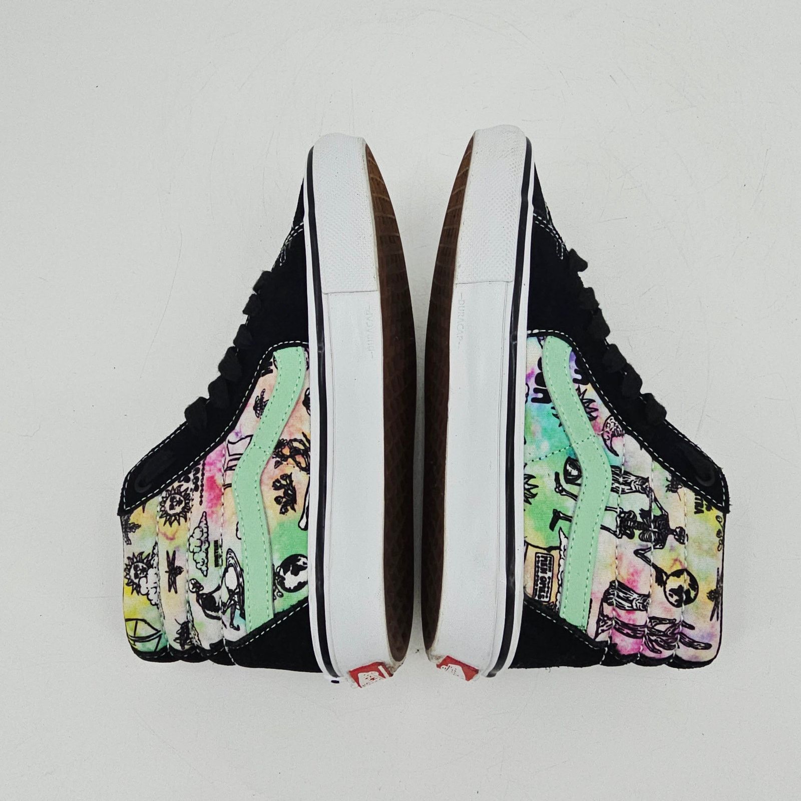 Vans Vans Sk8-Hi Shroom Doom Black Green Skate Sneaker Men's 5 Size US 5 / EU 37 - 5 Thumbnail
