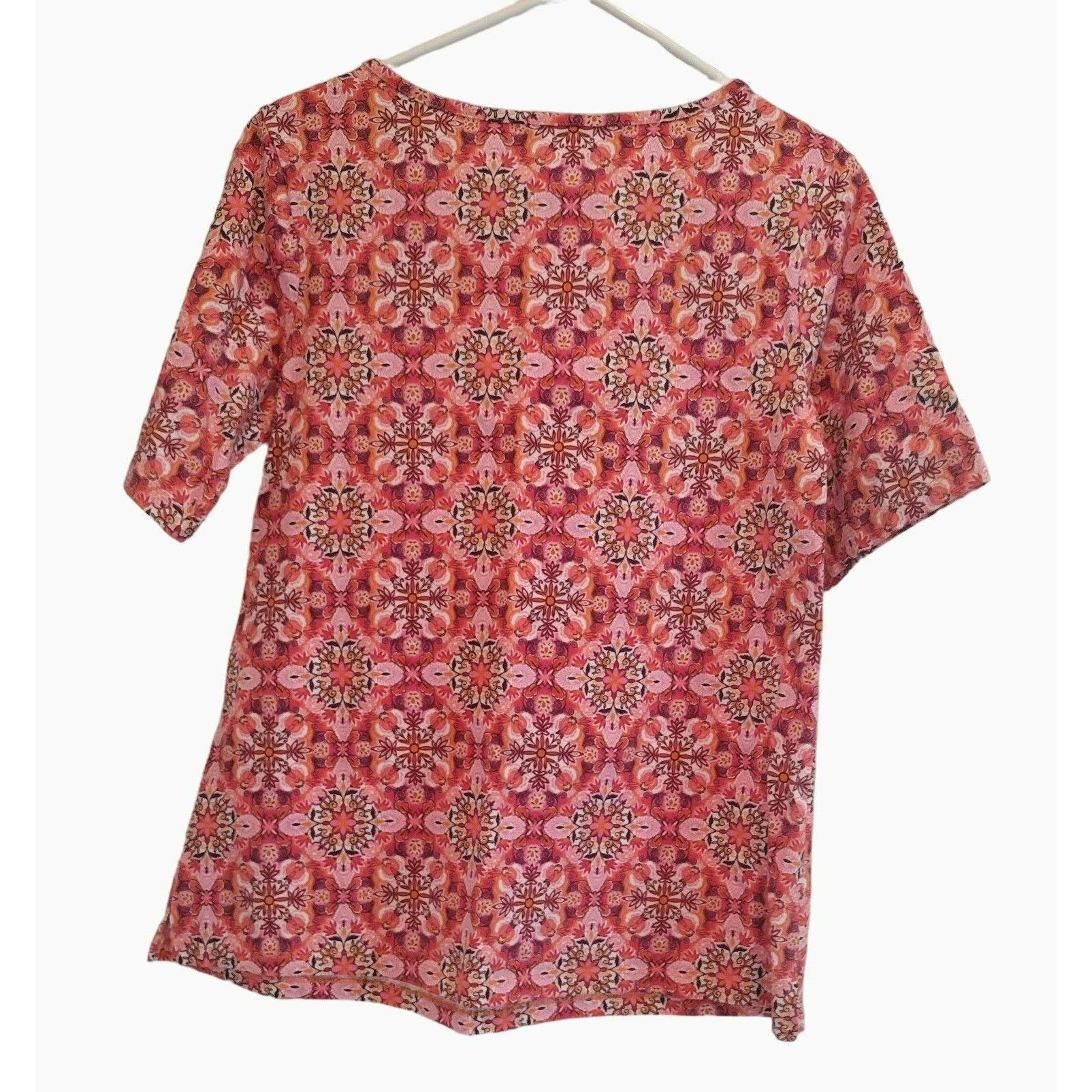 Other Denim & Co Womens Perfect Jersey Boat Neck Elbow Sleeve Tuni Size M / US 6-8 / IT 42-44 - 2 Thumbnail