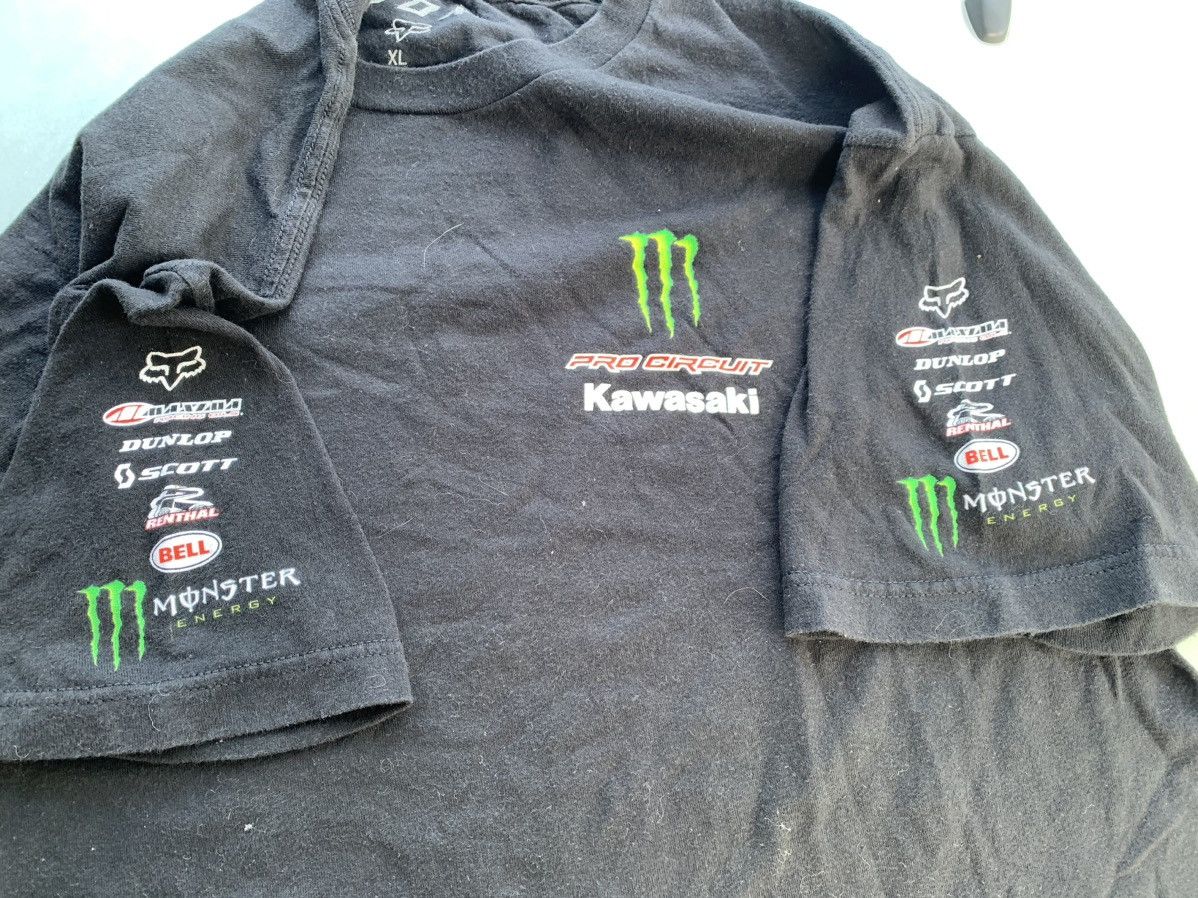 Fox Racing Fox Racing Kawasaki Monster Energy Pro Circuit Promo Tee Size US XL / EU 56 / 4 - 5 Thumbnail