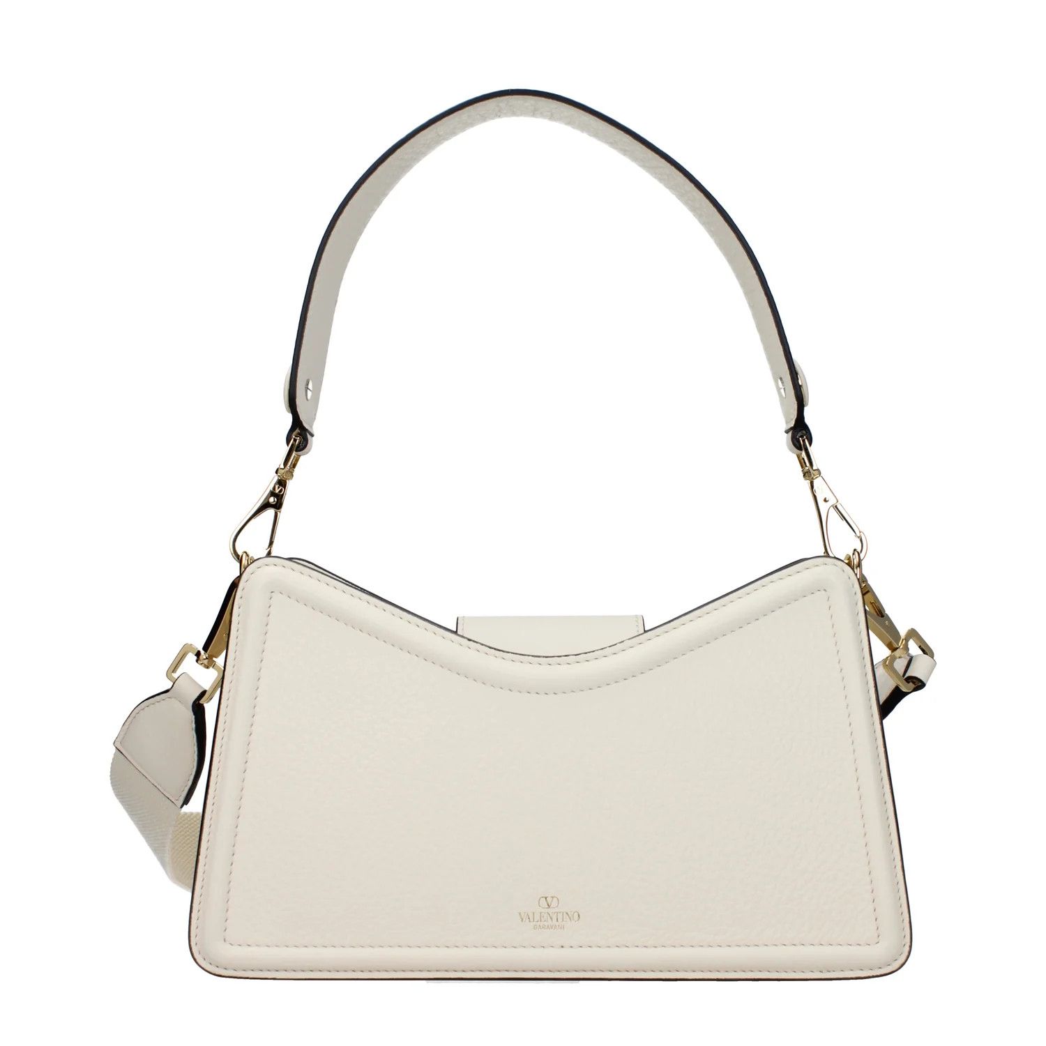 Valentino ob1o1e1224 Size: OS / Leather Shoulder Bag in Beige Size ONE SIZE - 3 Thumbnail