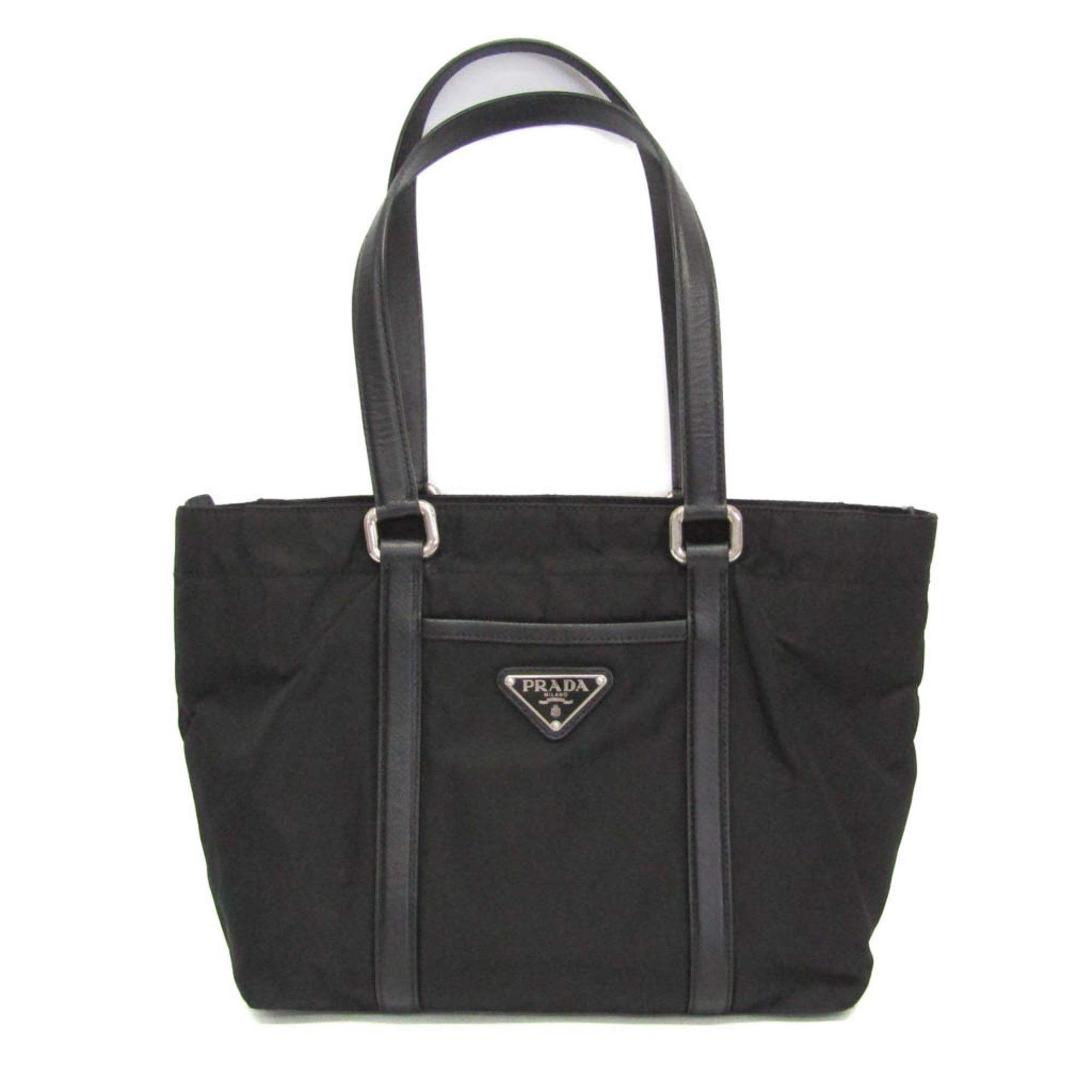 Prada Prada TESSUTO SAFFIAN BR2288 Men,Women Nylon,Leather Tote Bag Black,Nero Size ONE SIZE - 1 Thumbnail