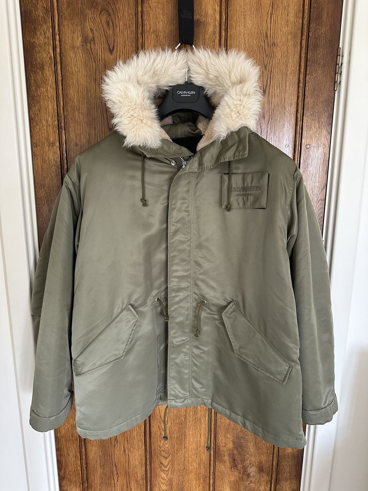 FW18 Grail Raf Simons Calvin Klein 205w39nyc coat jacket
