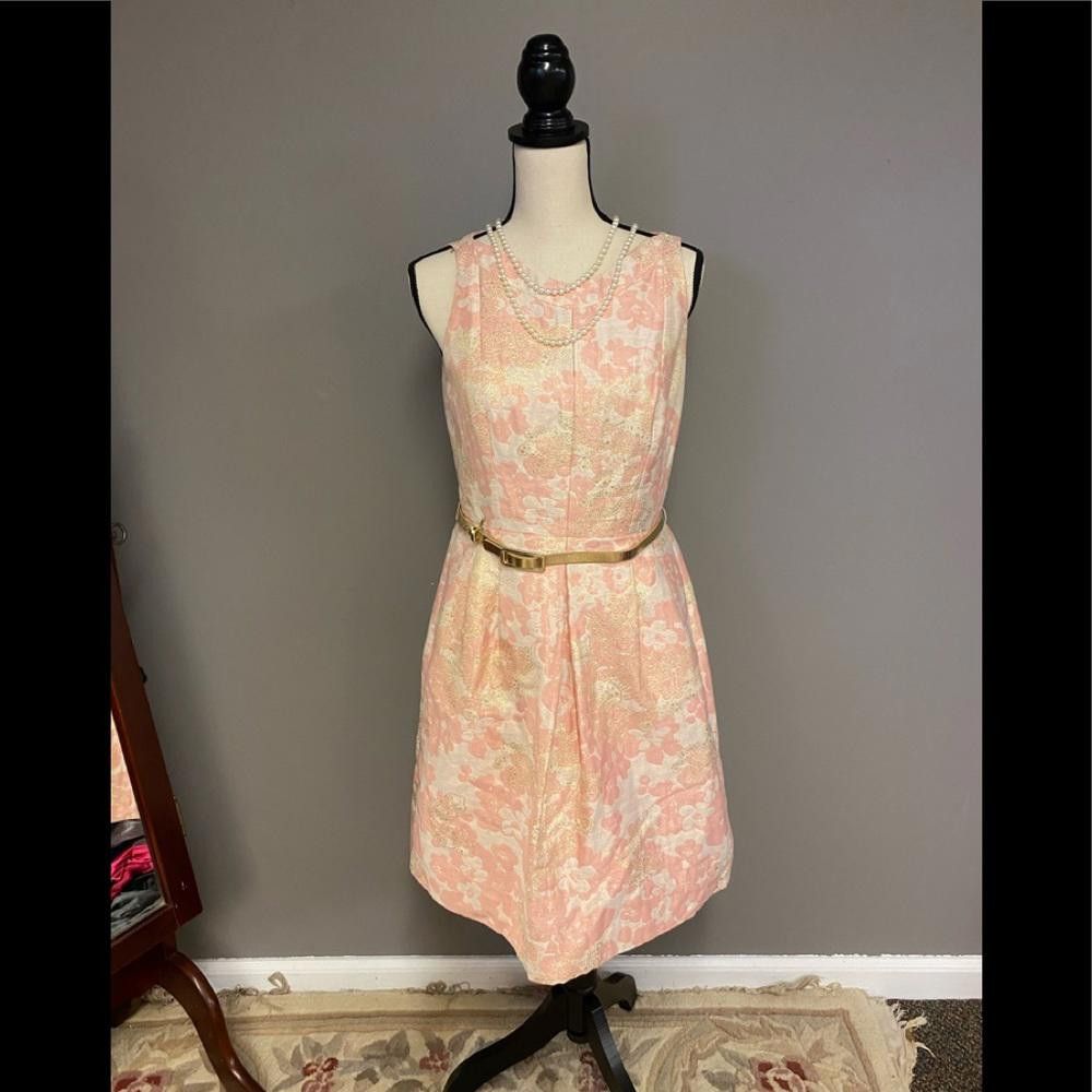 Elie Tahari Tahari formal dress with belt Size M / US 6-8 / IT 42-44 - 1 Thumbnail