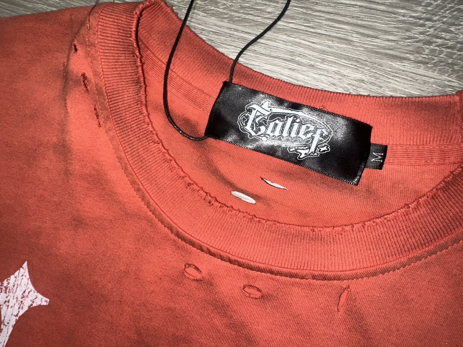 Other Calief Red Brick Tee Size US M / EU 48-50 / 2 - 2 Thumbnail