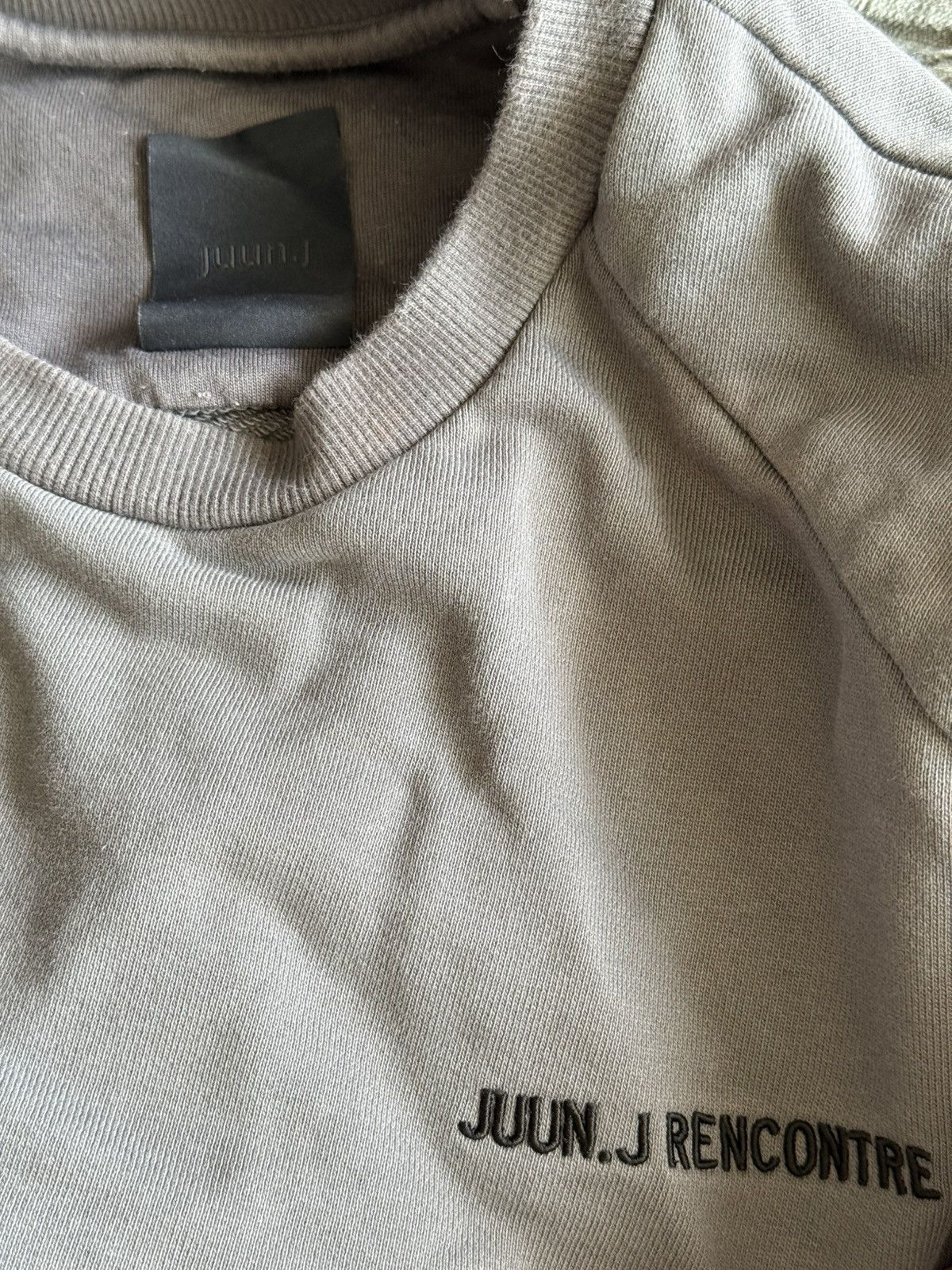 Juun.J Juunj grey sweatshirt Size US S / EU 44-46 / 1 - 2 Thumbnail