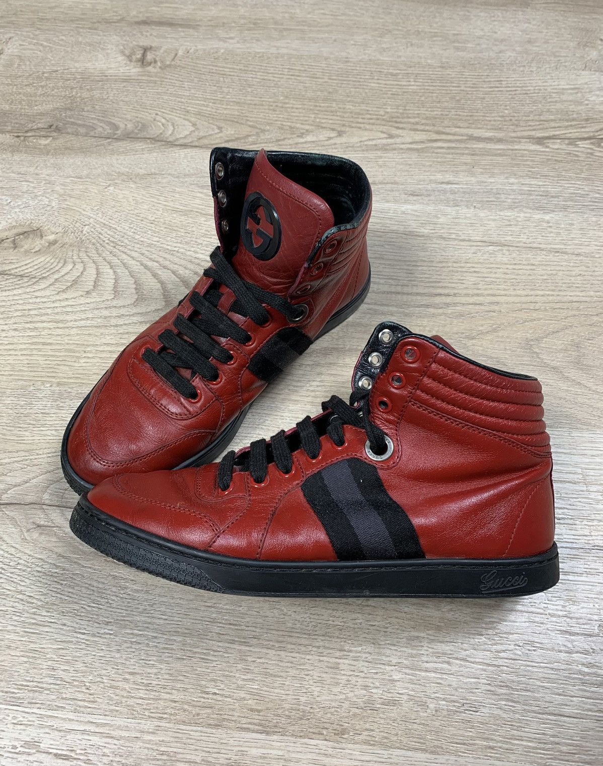 Gucci Gucci Sneakers Vintage Luxury Casual Size US 5 / EU 37 - 2 Thumbnail