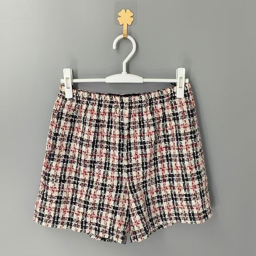 Gucci Gucci Woven Checkered Shorts Size 42 Size 42" / US 20 - 1 Thumbnail