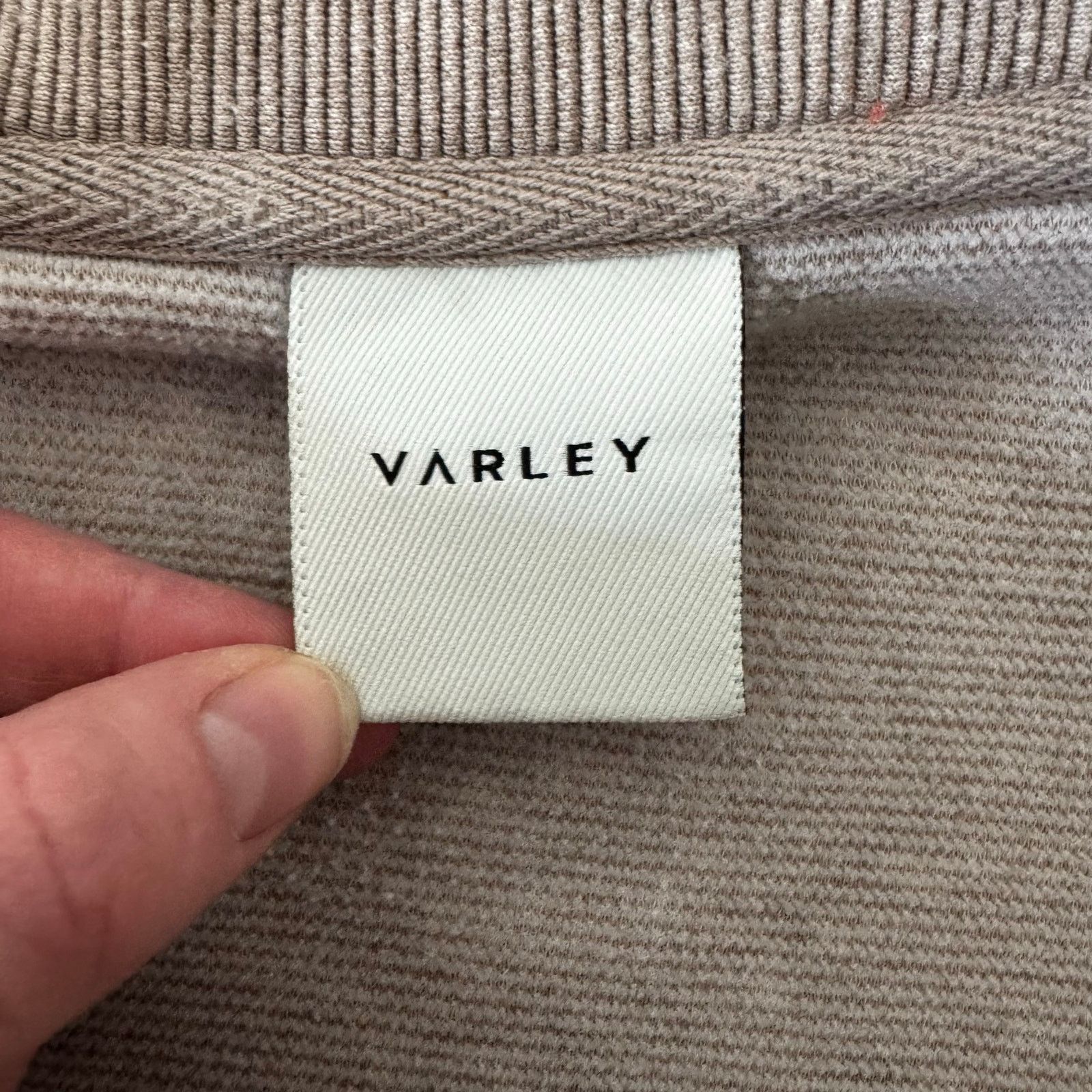 Varley VARLEY Vine Half-Zip Pullover Taupe Marl Ottomon VAR00485 Size S / US 4 / IT 40 - 6 Thumbnail