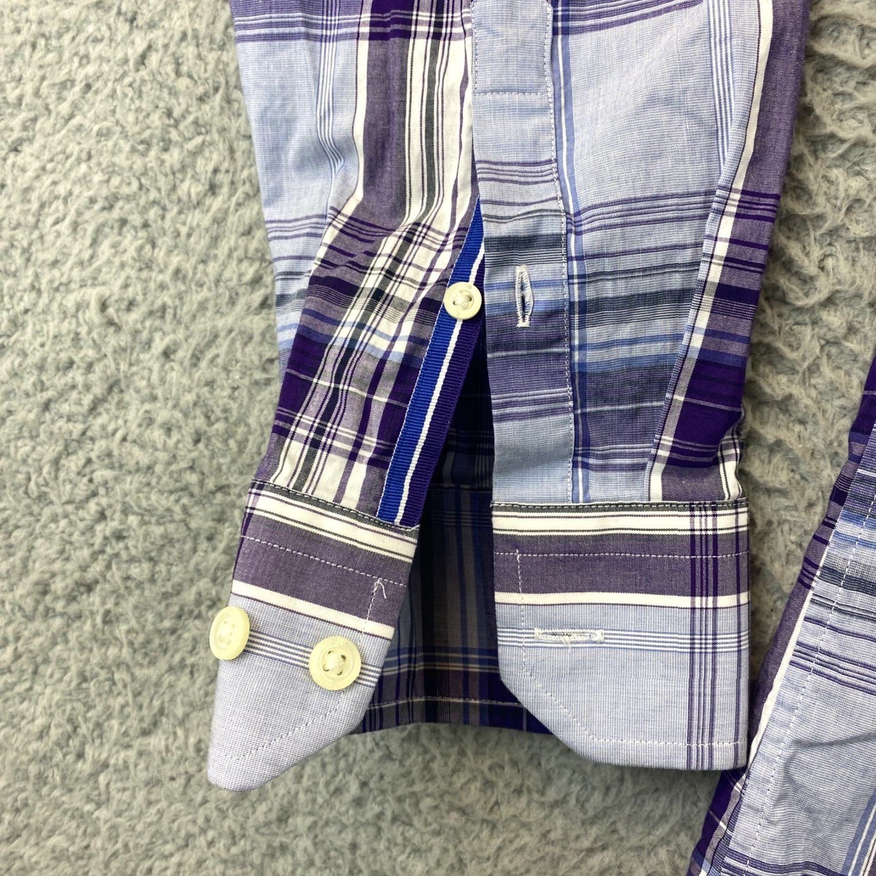 Banana Republic Banana Republic Shirt Mens Large Button Up Plaid Fit Cotton /82-51 Size US L / EU 52-54 / 3 - 6 Thumbnail