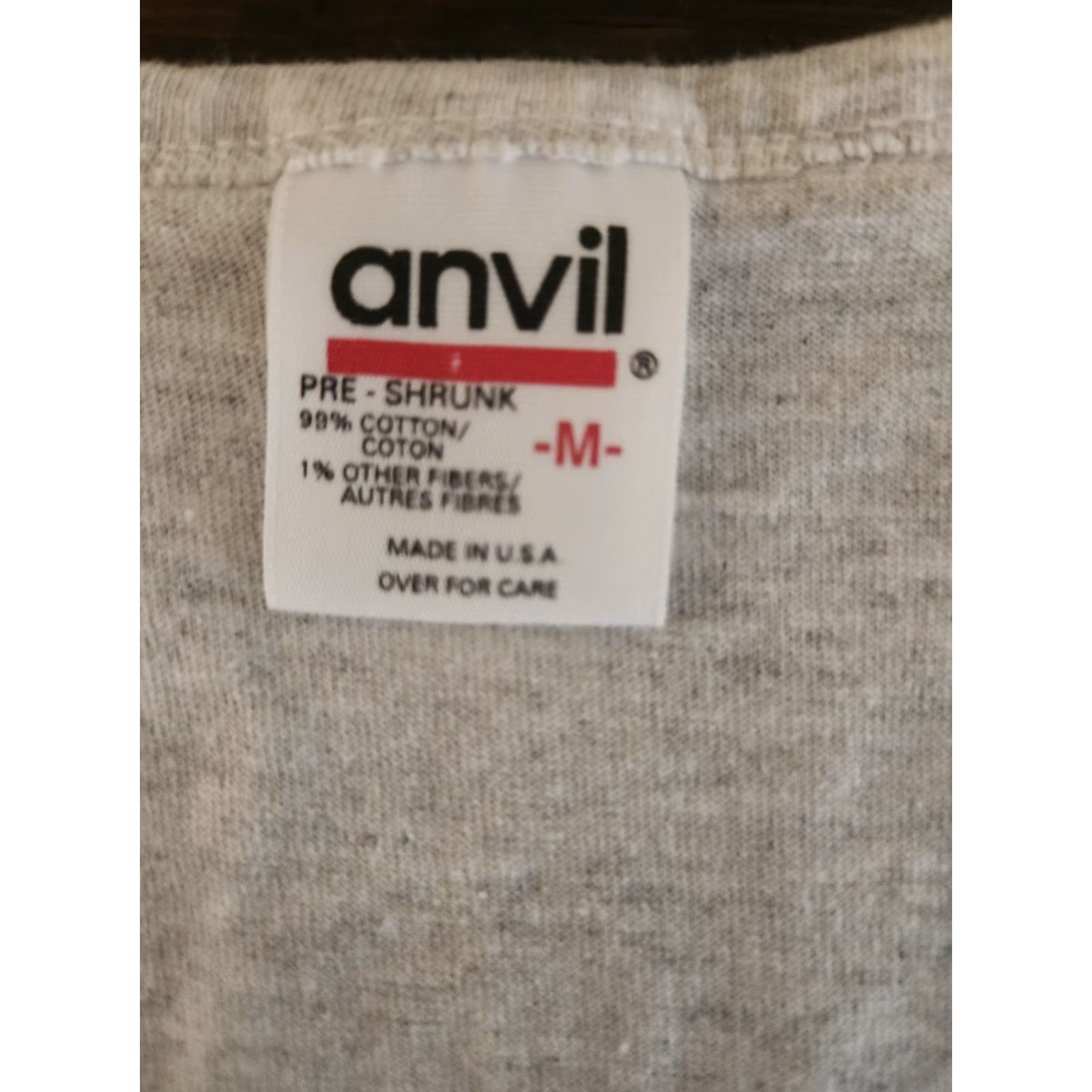 Anvil VINTAGE 1998 Las Vegas Nevada Light Gray Souvenir Tank Top Shirt M Gray 90s Anvil Men T-Shirt Size US M / EU 48-50 / 2 - 3 Thumbnail