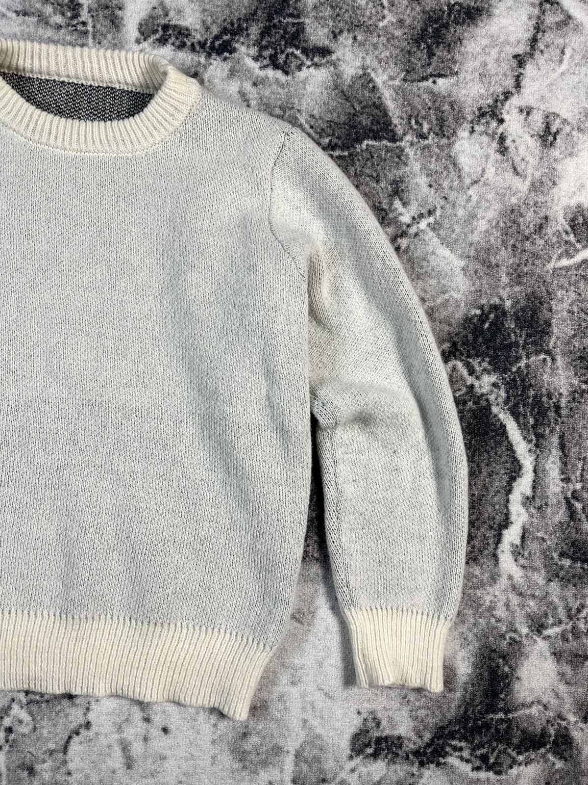 Other Vintage 8 Ball Knit Sweater White Black Y2K Size US M / EU 48-50 / 2 - 4 Thumbnail