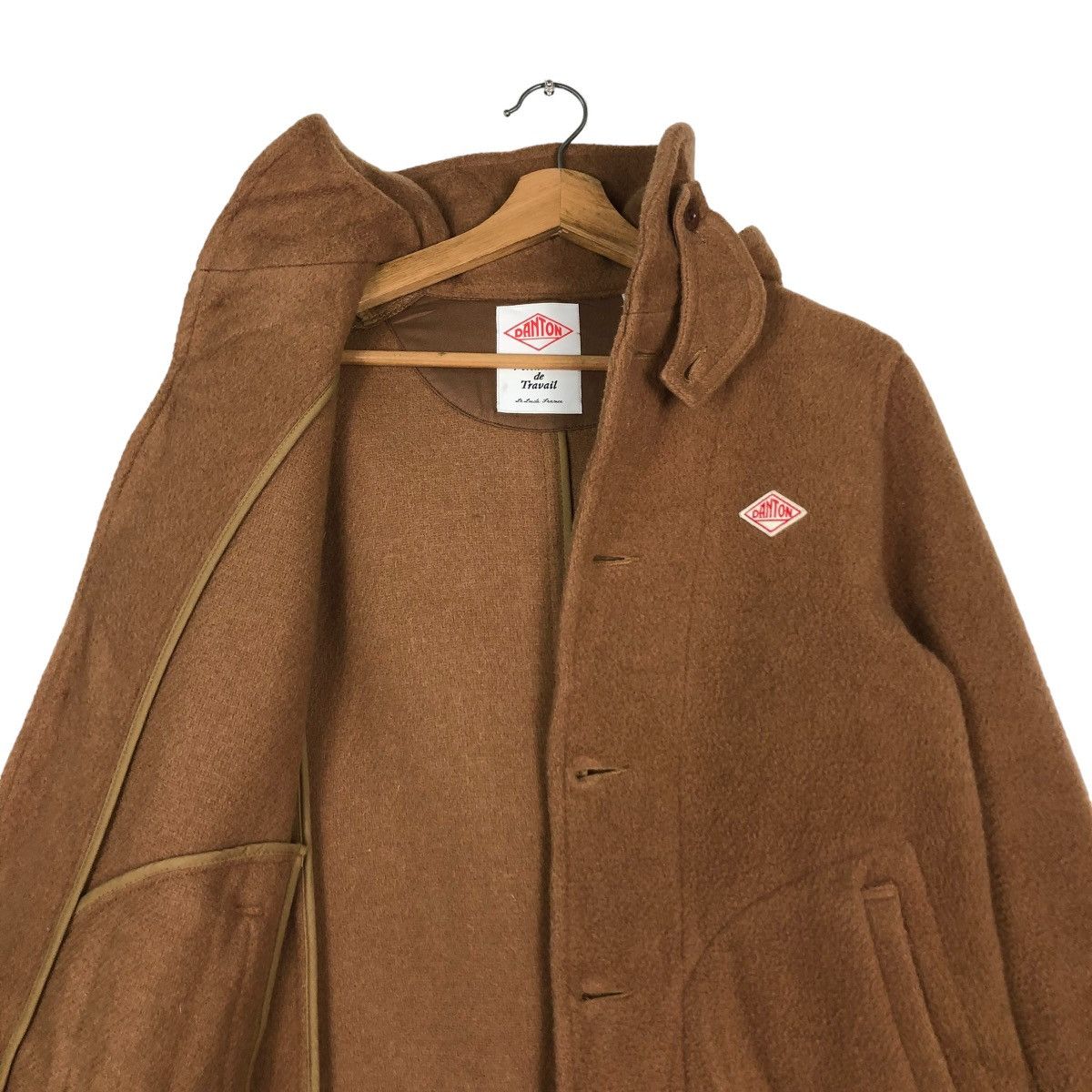 Danton 🔥VINTAGE WOOL LONG JACKET DANTON VETEMENTS DE TRAVAIL Size US M / EU 48-50 / 2 - 14 Thumbnail