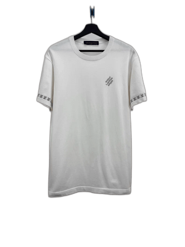 Louis Vuitton Louis Vuitton Short Sleeve Knit Logo Tee Size US M / EU 48-50 / 2 - 1 Thumbnail