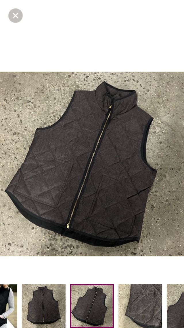 J.Crew J Crew Excursion Down Puffer Vest Large Size L / US 10 / IT 46 - 3 Thumbnail