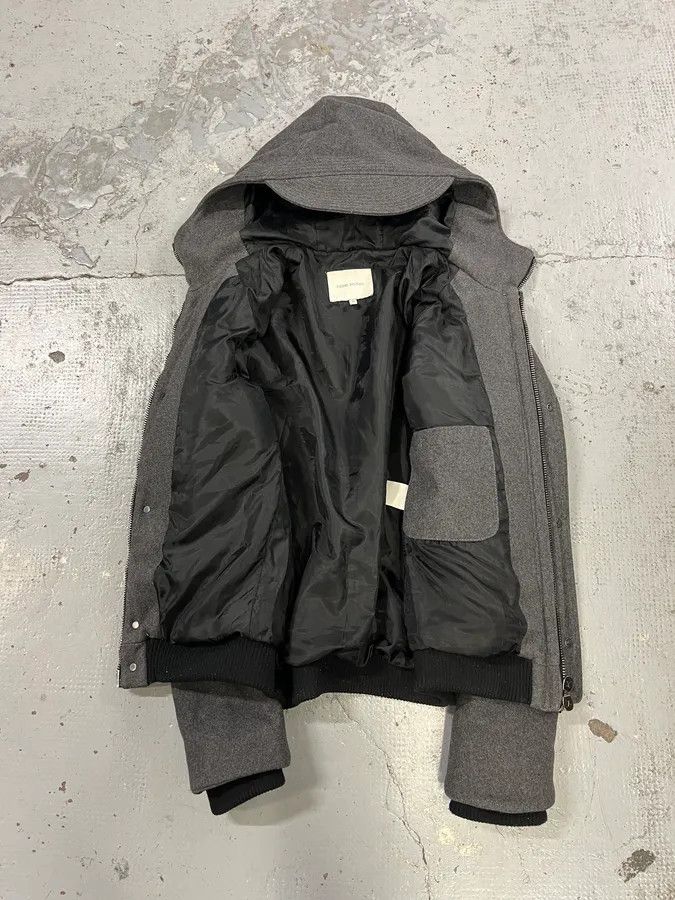 Pierre Balmain AW2012 Pierre Balmain Wool Zip Grey Bomber Jacket Size US S / EU 44-46 / 1 - 7 Thumbnail