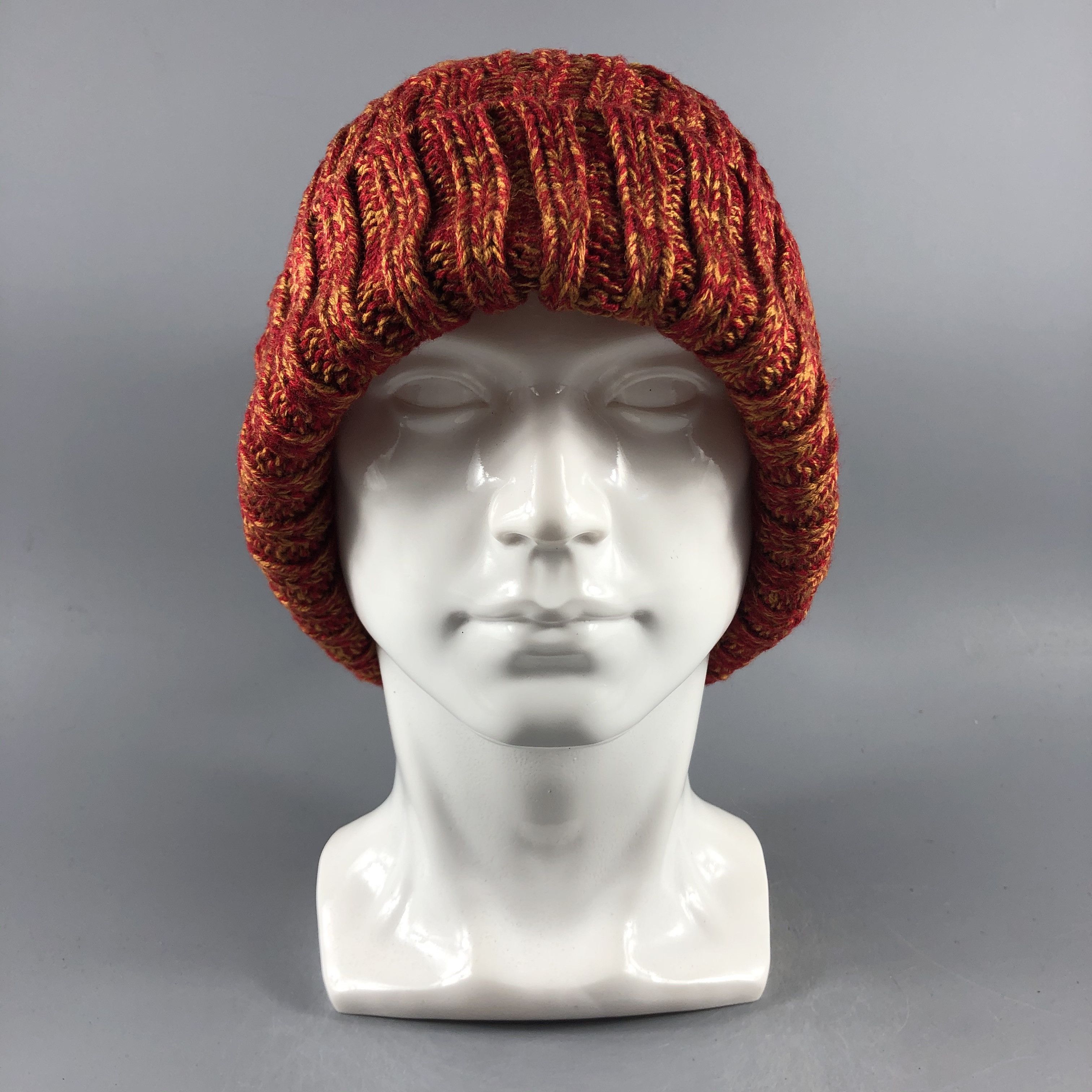 Japanese Brand × Vintage Ficouture Slouchy Beanie Snow Hat Snow Cap -D250 Size ONE SIZE - 1 Thumbnail