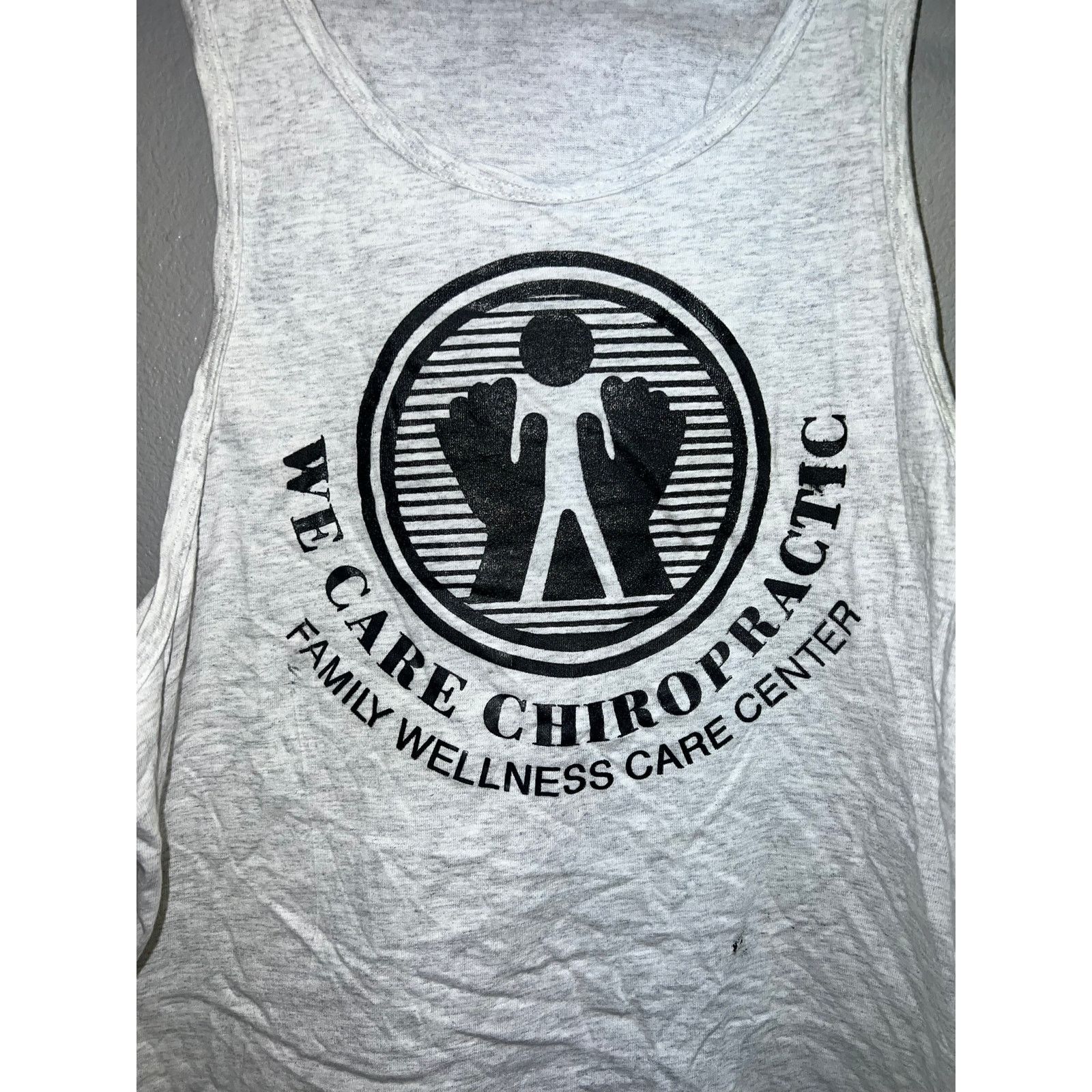 Jerzees Vintage Test Print Tank Shirt Sleeveless Montana Medium 90s Size US M / EU 48-50 / 2 - 2 Thumbnail