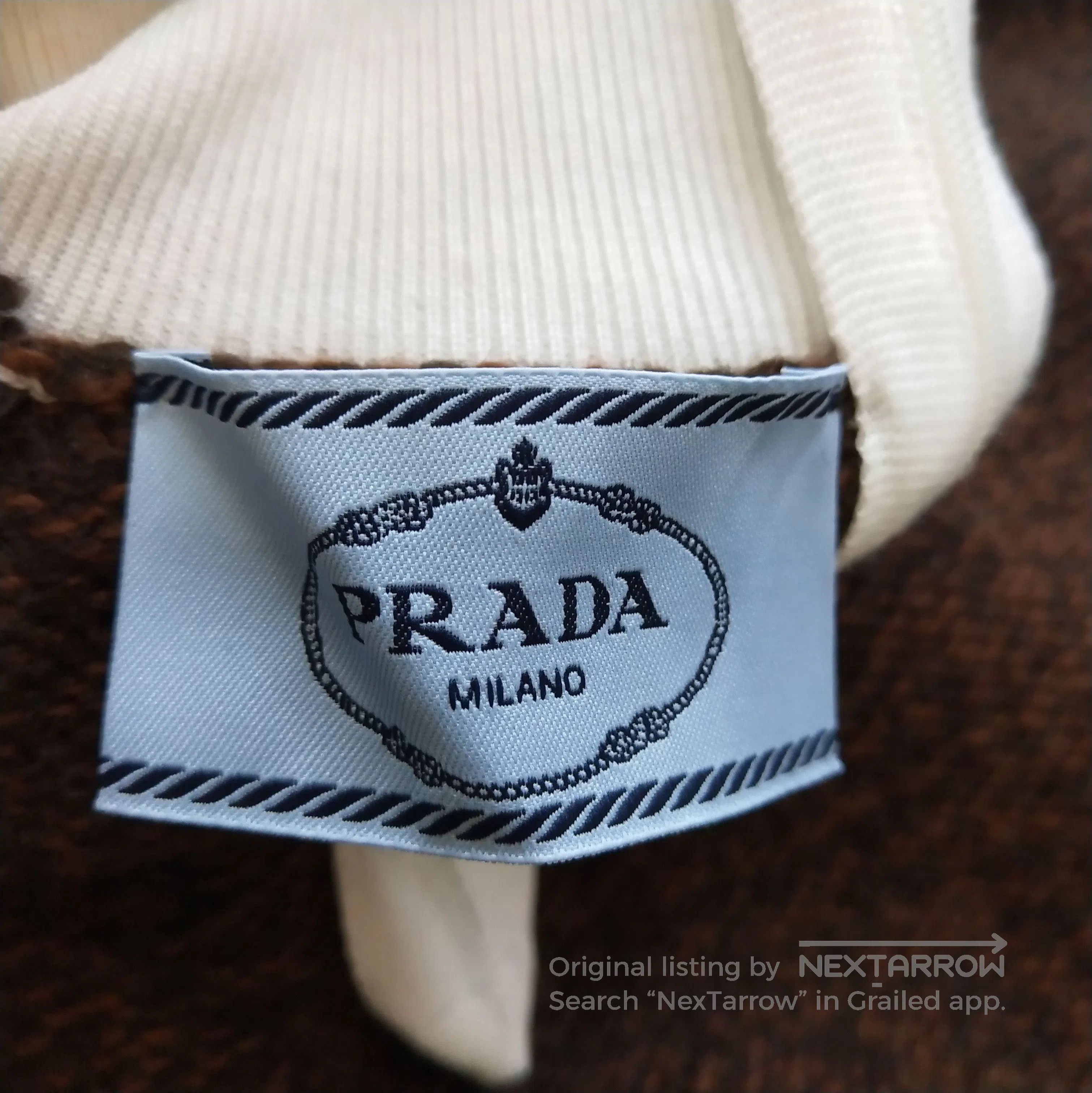 Prada Prada Color-Block High Neck Sweater Size 4. Size US L / EU 52-54 / 3 - 5 Thumbnail
