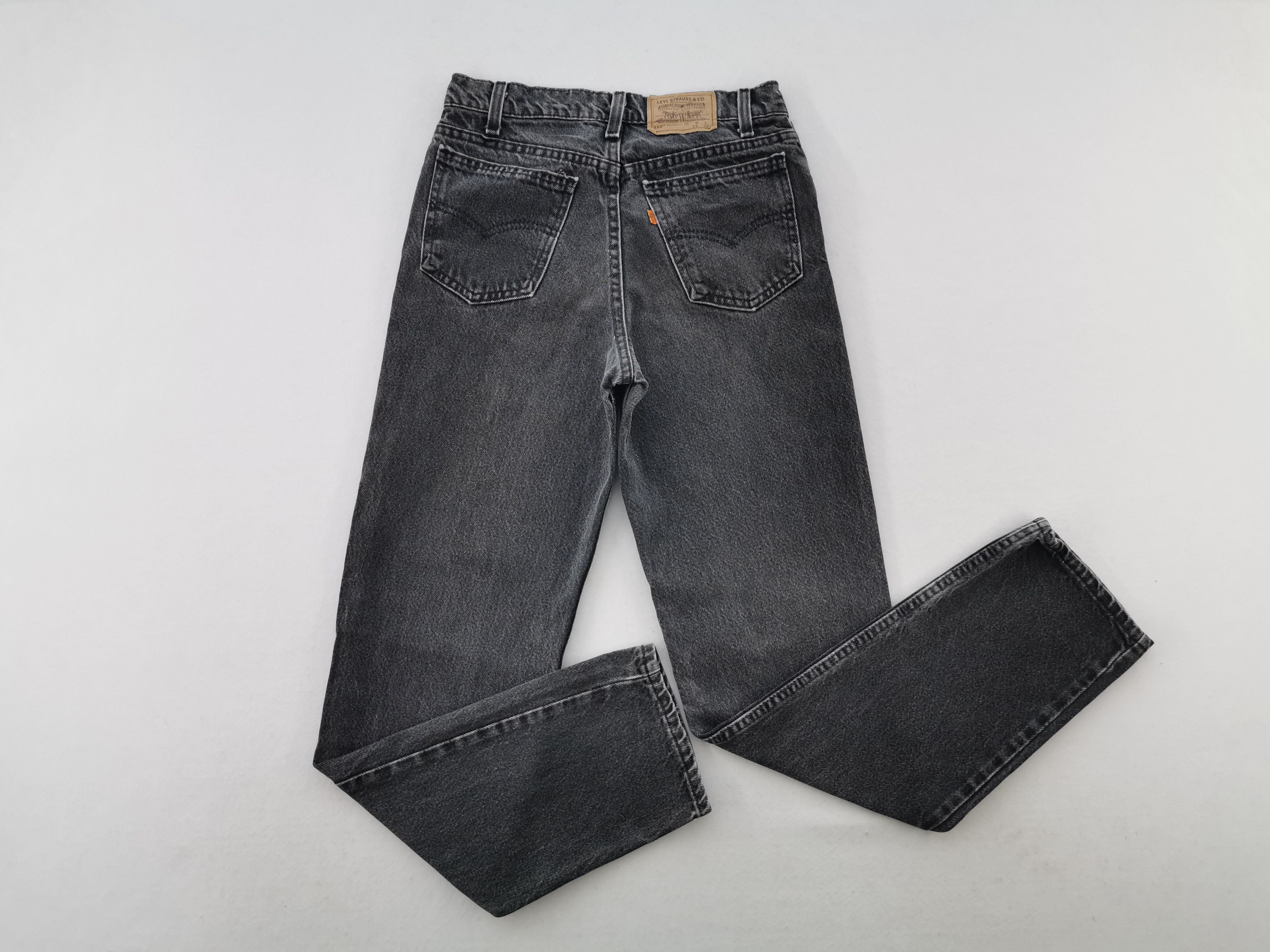 Levi's Vintage 90's Levis Lot 550 Orange Tab Denim Made In USA Size US 26 / EU 42 - 5 Thumbnail