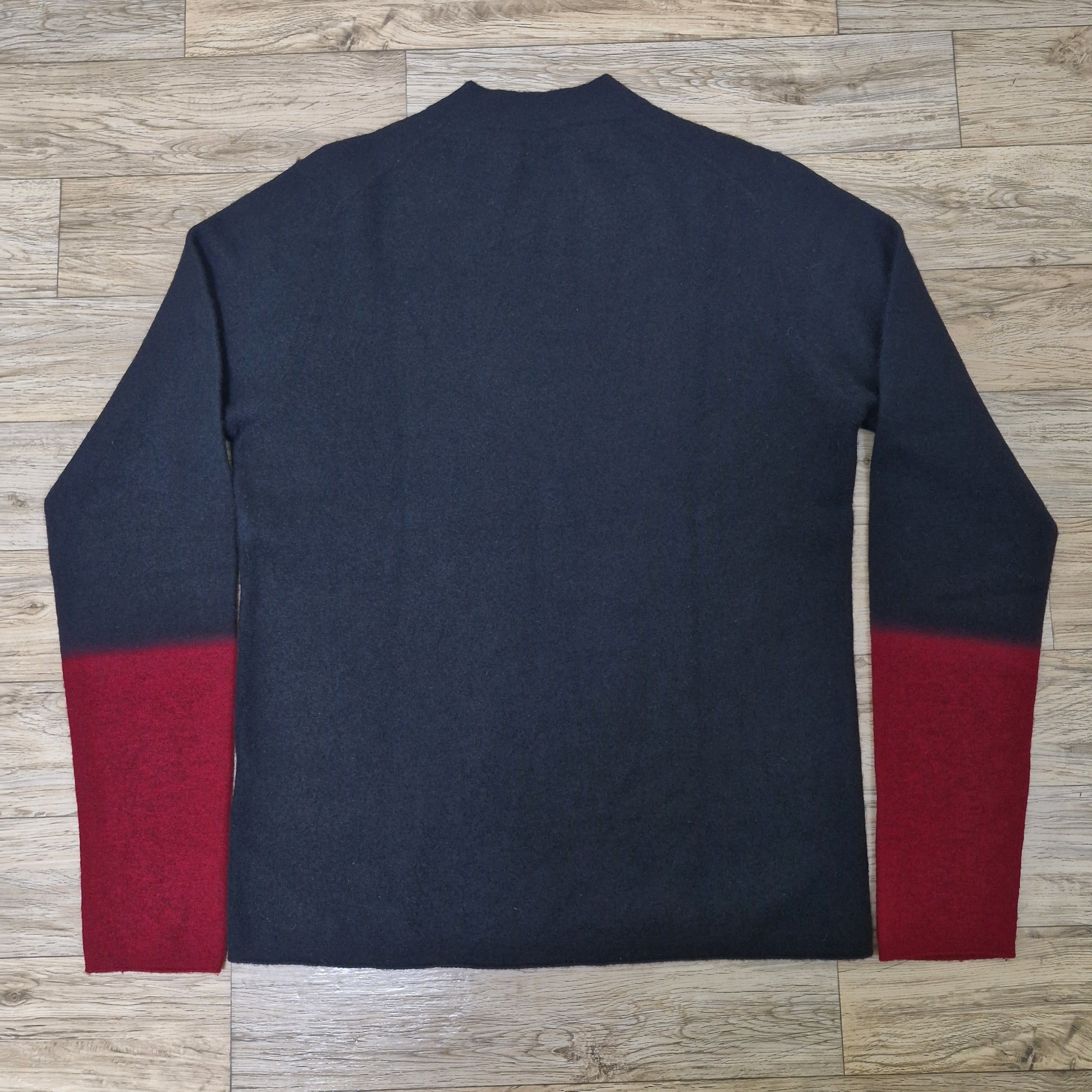 Ann Demeulemeester ANN DEMEULEMEESTER FW12 Gradation Wool Knit Size US L / EU 52-54 / 3 - 2 Thumbnail