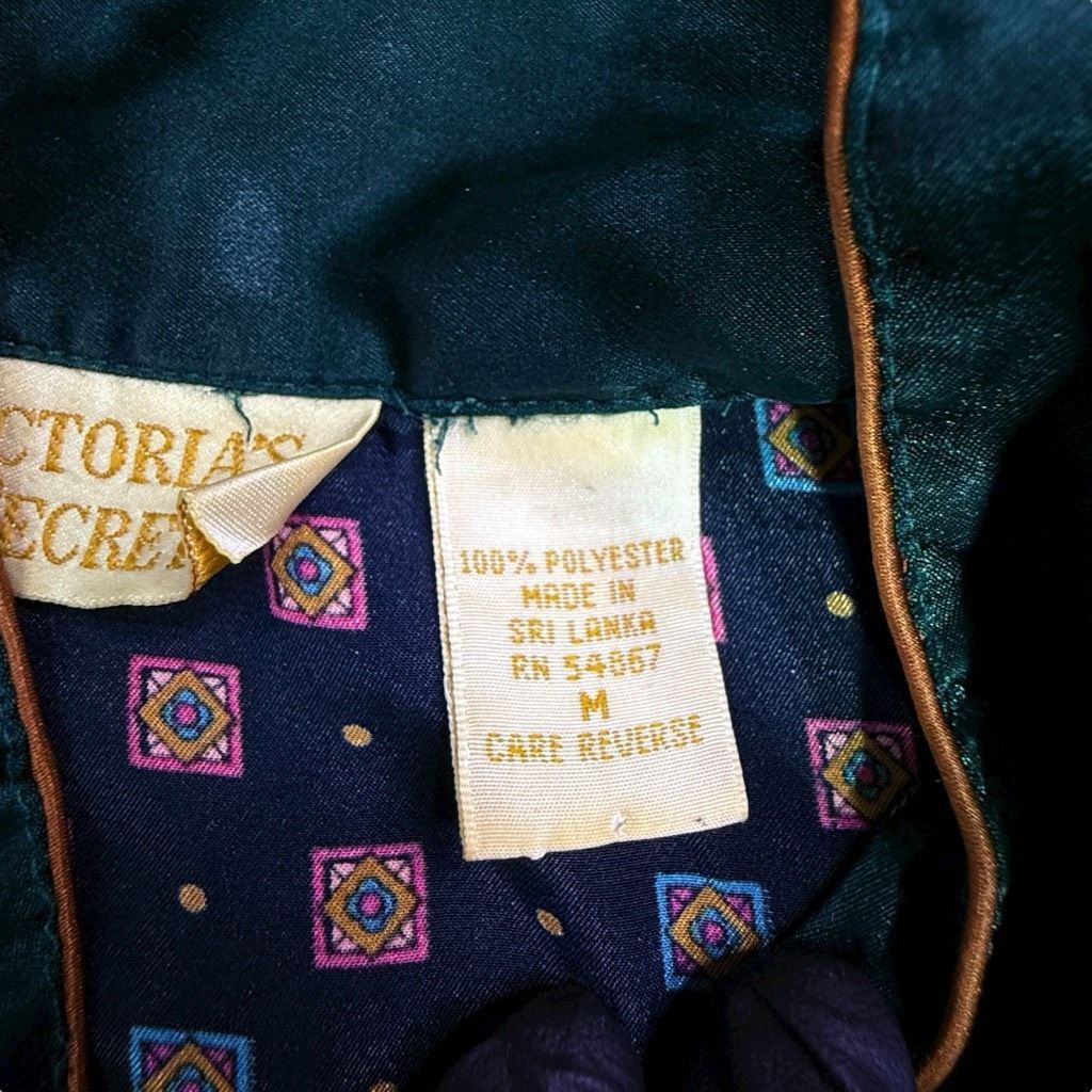 Victoria's Secret VICTORIA’S SECRET Vintage 1980s Gold Label Oversized Satin P Size M / US 6-8 / IT 42-44 - 4 Thumbnail