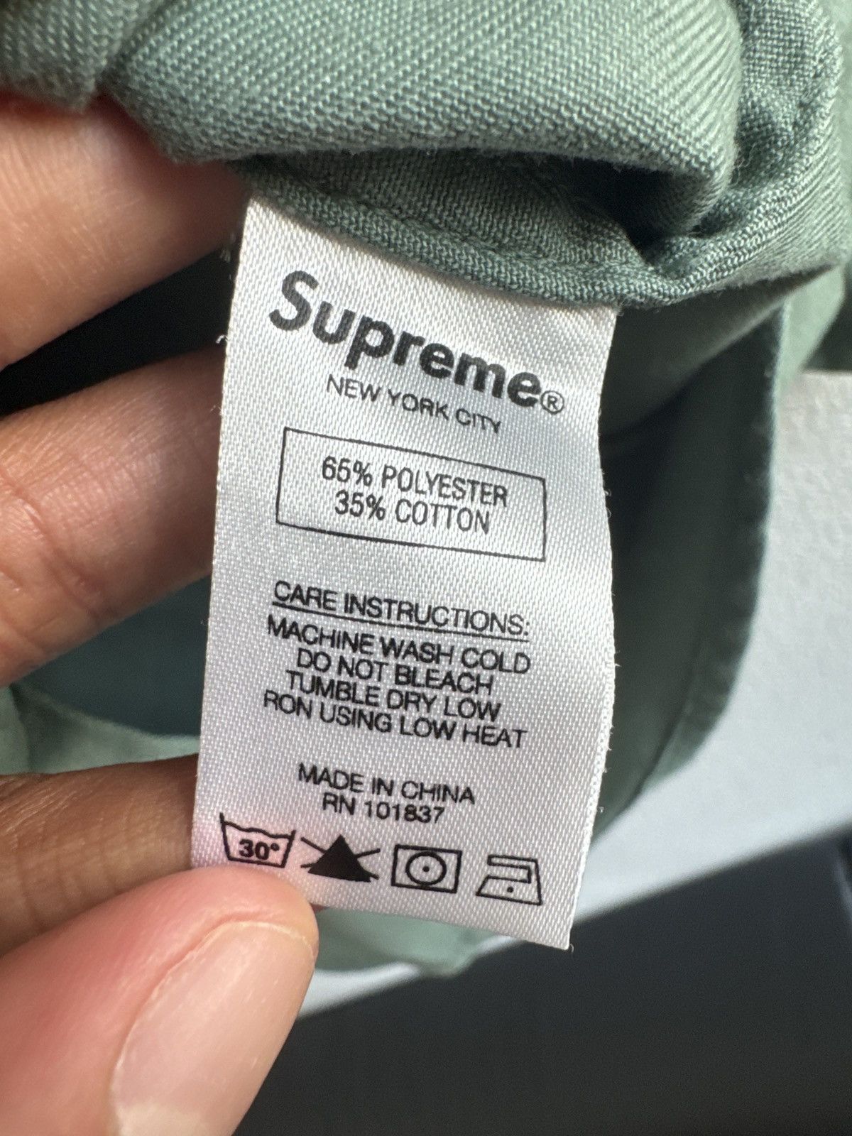Supreme Supreme High Powered Work Shirt Size US M / EU 48-50 / 2 - 3 Thumbnail