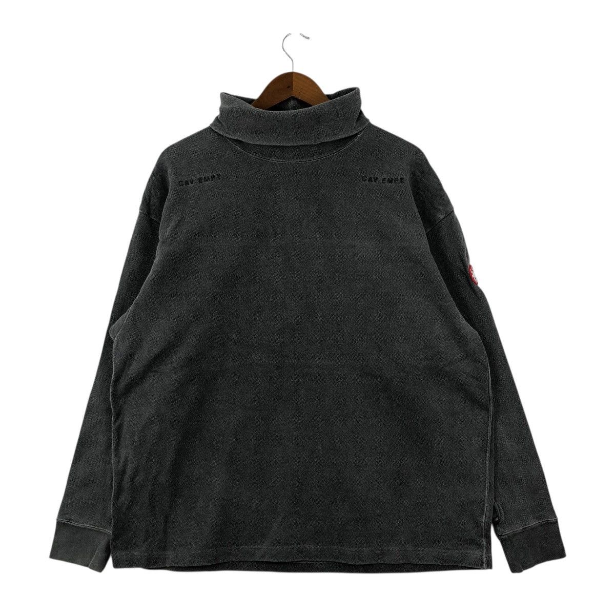 Cav Empt CAV EMPT Long Sleeve Turtle Neck Size US L / EU 52-54 / 3 - 1 Thumbnail