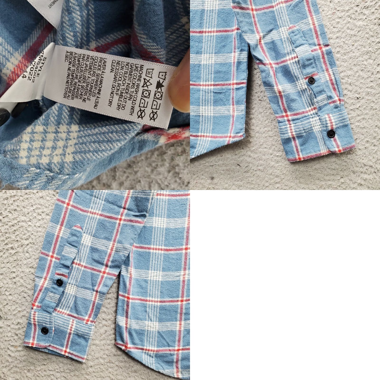 Lucky Brand Lucky Brand Flannel Shirt Mens M Multi Plaid Button-Up Collared Classic Fit Size US M / EU 48-50 / 2 - 8 Thumbnail
