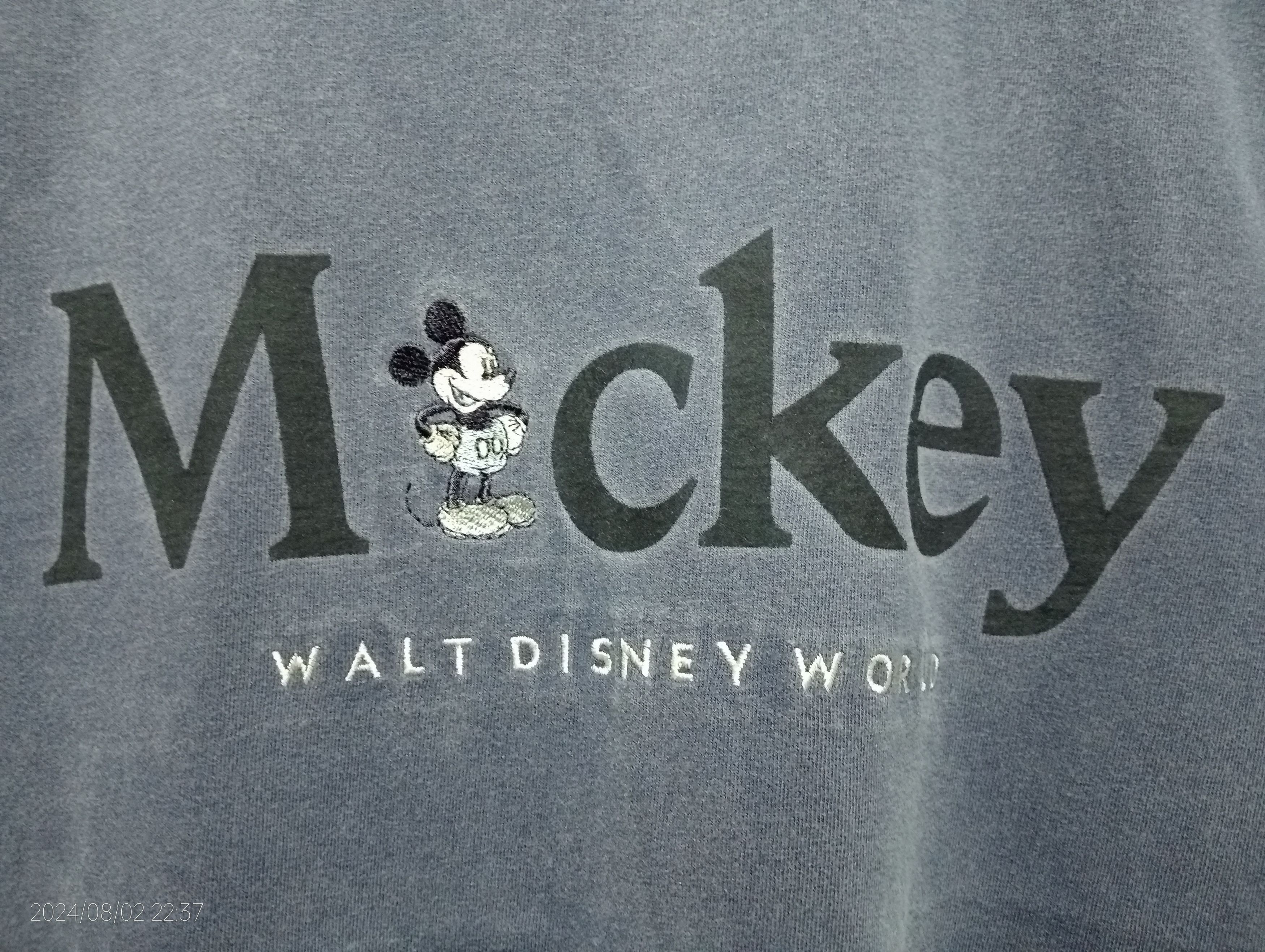 Vintage Vintage '90s Walt Disney World Mickey Tee Size US S / EU 44-46 / 1 - 6 Thumbnail