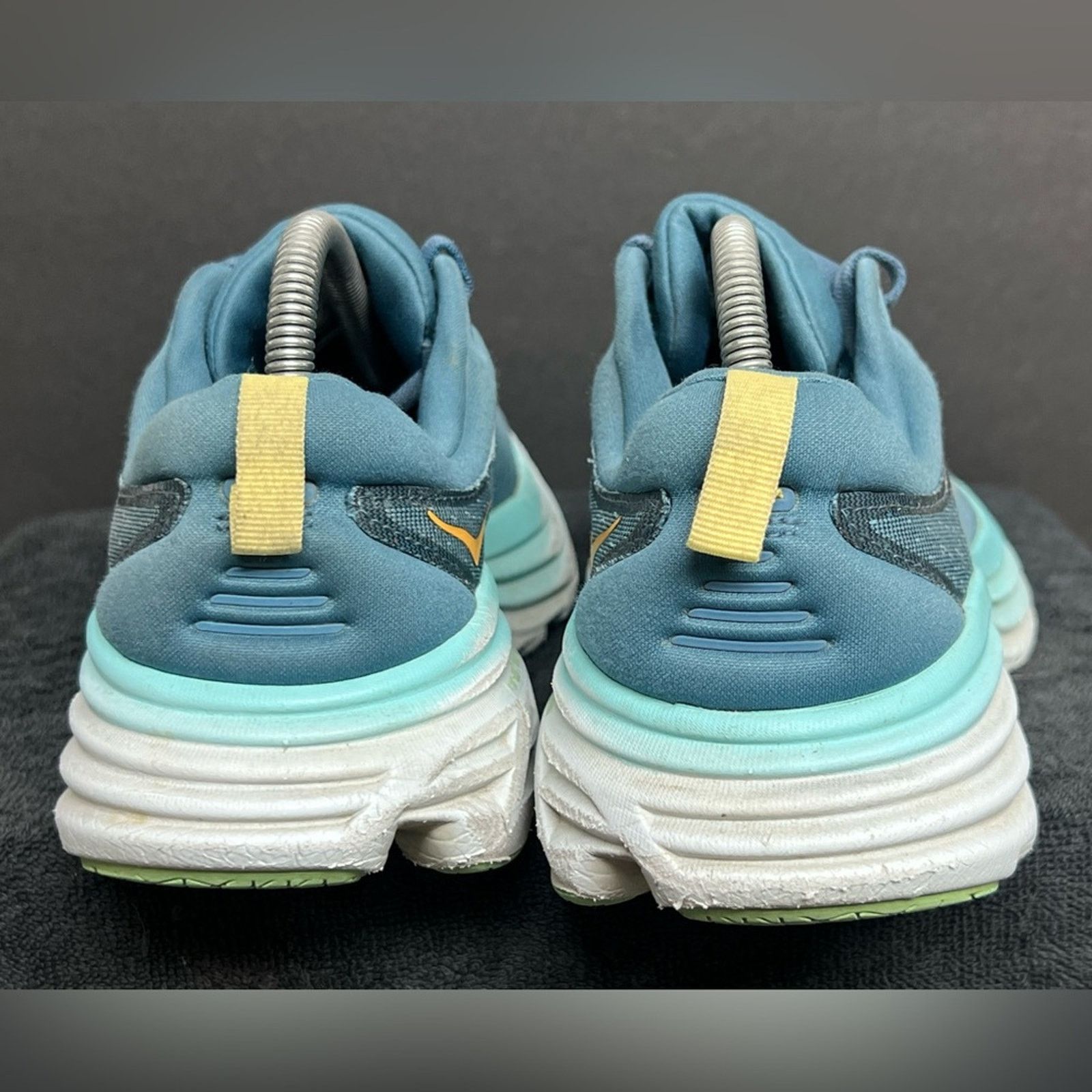 Hoka Hoka One One Bondi 8 Men's Running Shoes 8.5 D Light Blue Size US 8.5 / EU 41-42 - 8 Thumbnail