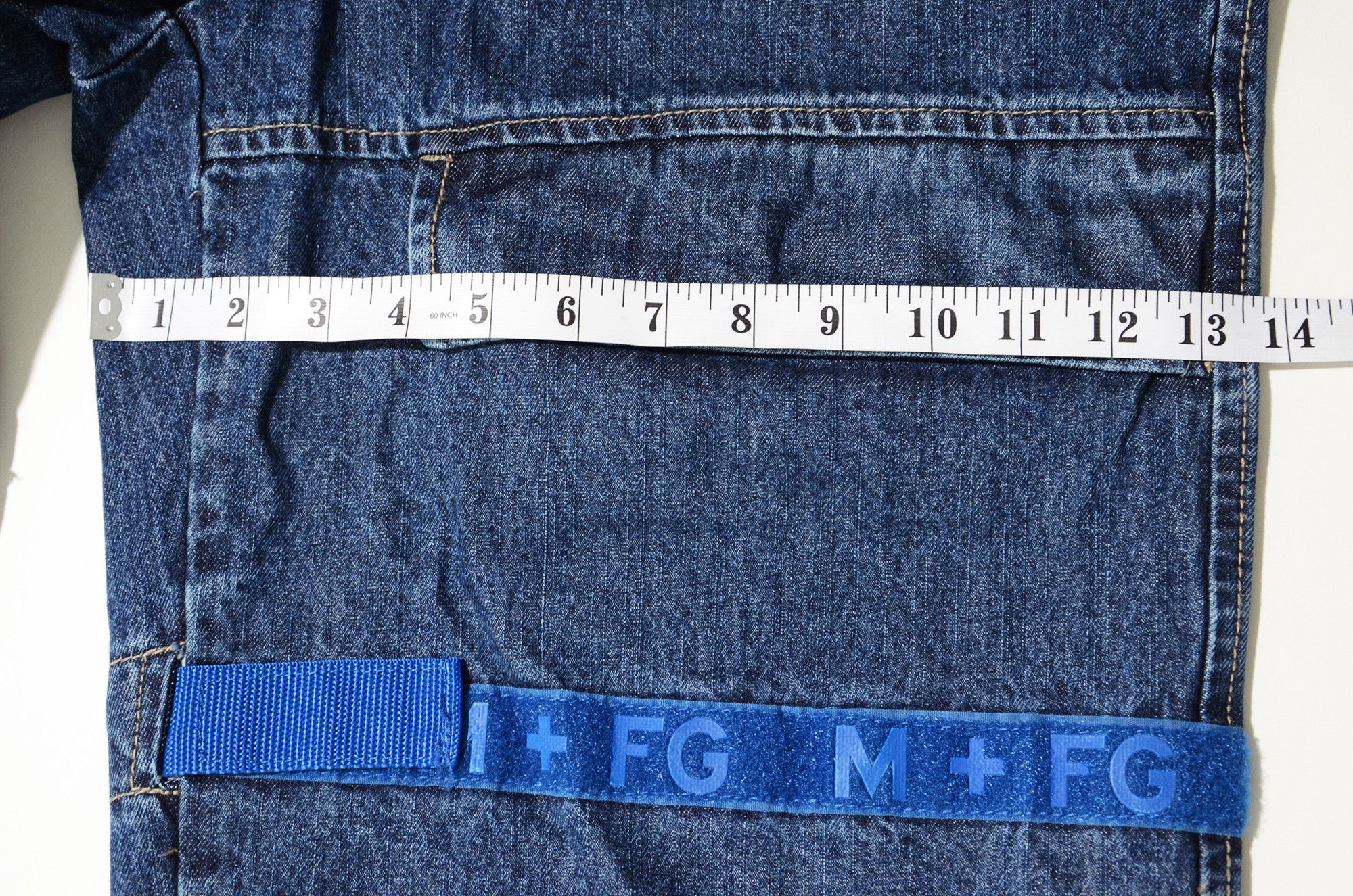 Marithe + Francois Girbaud M+FG Long Denim Shorts W32 Y2K Hip Hop 2006 Rare Craft Size US 32 / EU 48 - 15 Thumbnail