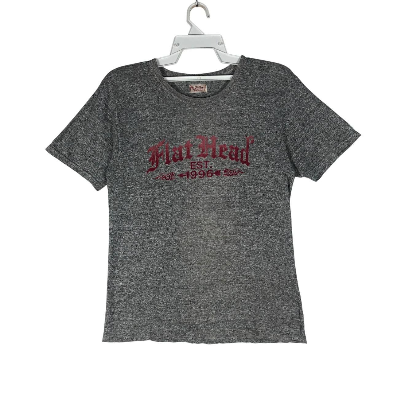 The Flat Head Vintage 90s The Flat Head T-shirt Size US M / EU 48-50 / 2 - 1 Thumbnail