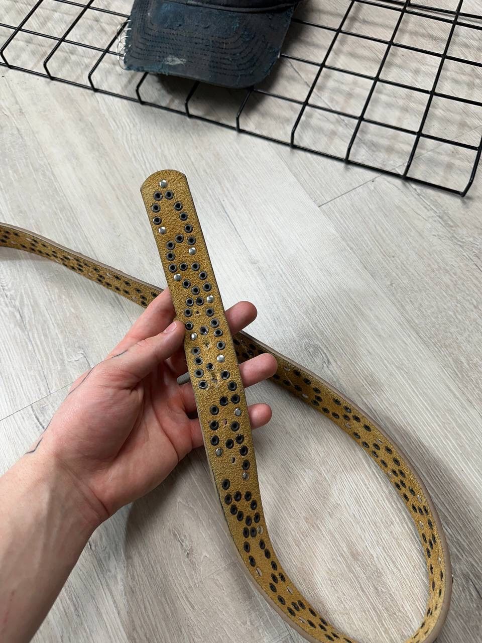 Hysteric Glamour × Japanese Brand × Vintage Crazy Rhinestones Vintage Y2K Belt Size ONE SIZE - 4 Thumbnail