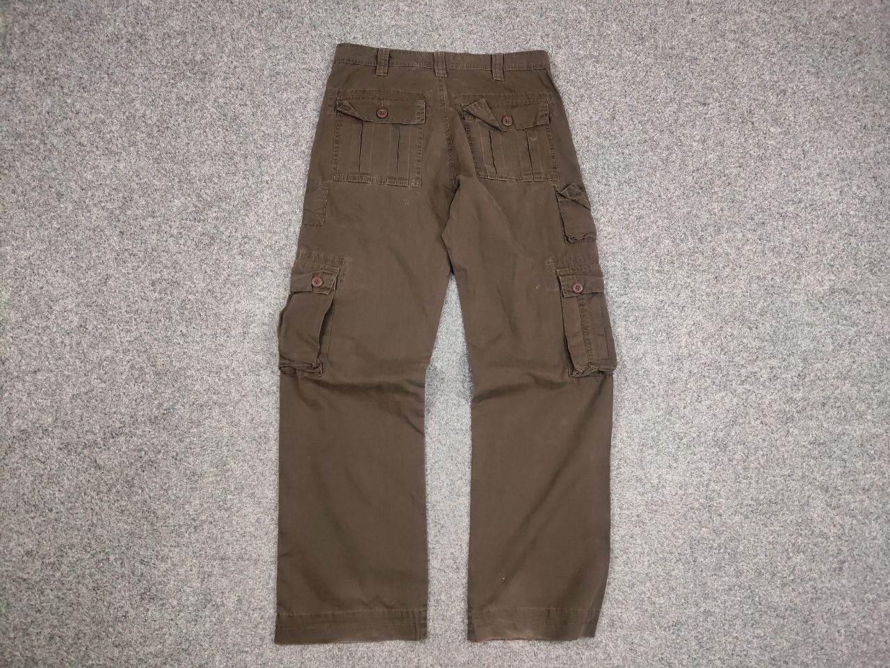Japanese Brand Vintage Japanese Baggy Multi pocket Cargo Pants Y2K Style Size US 32 / EU 48 - 9 Thumbnail