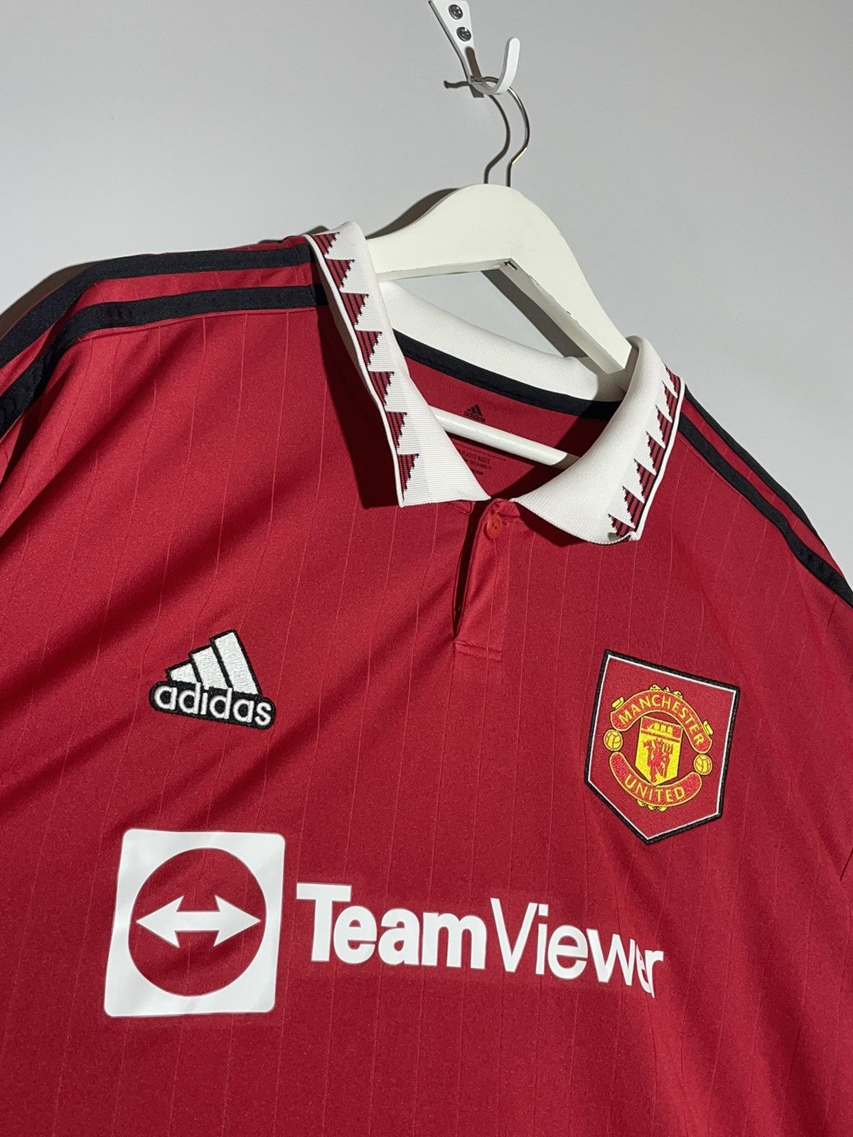 Adidas Manchester United Adidas 2022/23 Blokecore Football Shirt Size US XXL / EU 58 / 5 - 3 Thumbnail