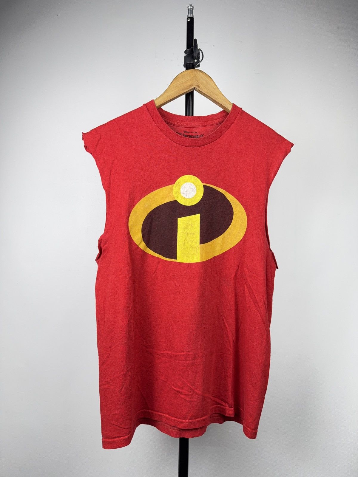 Disney Disney Pixar Incredibles Cutoff Tank Tee Custom Sleeveless Size US M / EU 48-50 / 2 - 1 Thumbnail