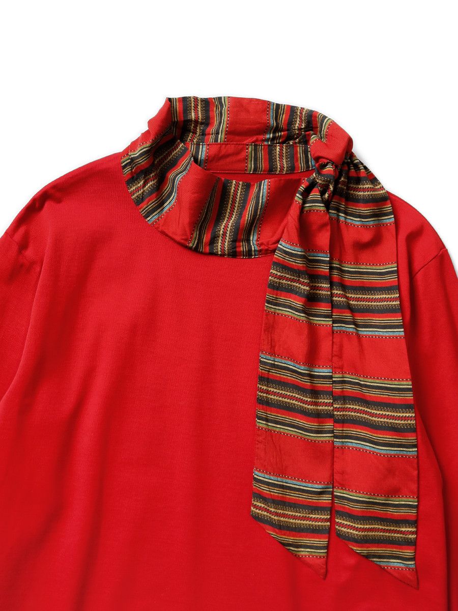Kapital kapital Jersey Tie Long Sleeve T-shirt Pecos Stripe Size US S / EU 44-46 / 1 - 2 Thumbnail