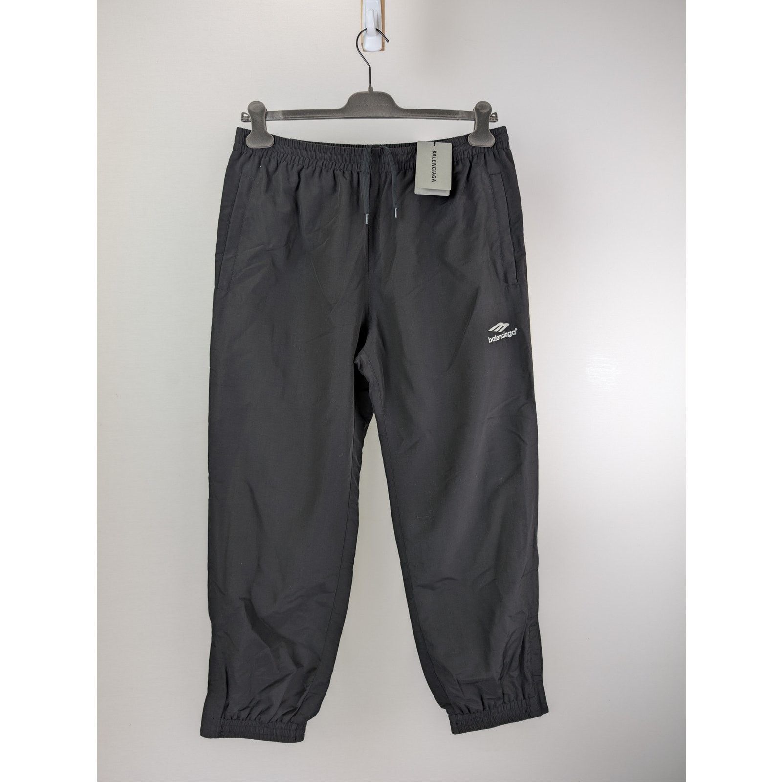 Balenciaga o1rshd1 Regular Tracksuit Pants in Black Size US 32 / EU 48 - 1 Thumbnail