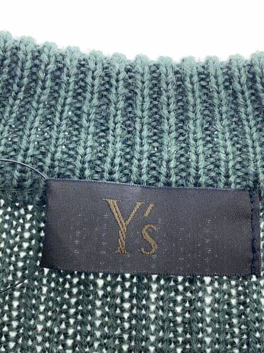Y's × Yohji Yamamoto Military Patch Ribbed Wool Knit Sweater Size US L / EU 52-54 / 3 - 4 Thumbnail