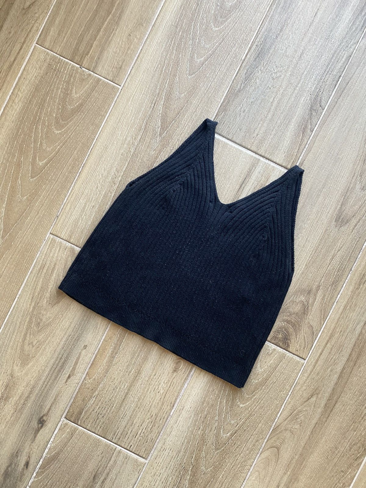 Chanel Chanel Ribbed Knit Tank Top Size M / US 6-8 / IT 42-44 - 7 Thumbnail
