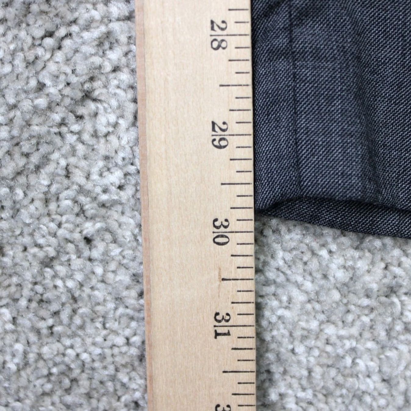 Ralph Lauren LAUREN Ralph Lauren Pants Mens 42x30 Gray 100% Wool Flat Front Dress Pants Size US 42 / EU 58 - 3 Thumbnail