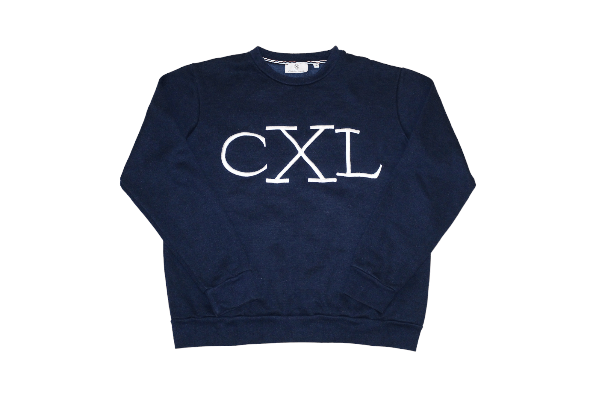 Christian Lacroix CXL by Christian Lacroix big logo embroidery crew sweatshirt Size US S / EU 44-46 / 1 - 1 Thumbnail